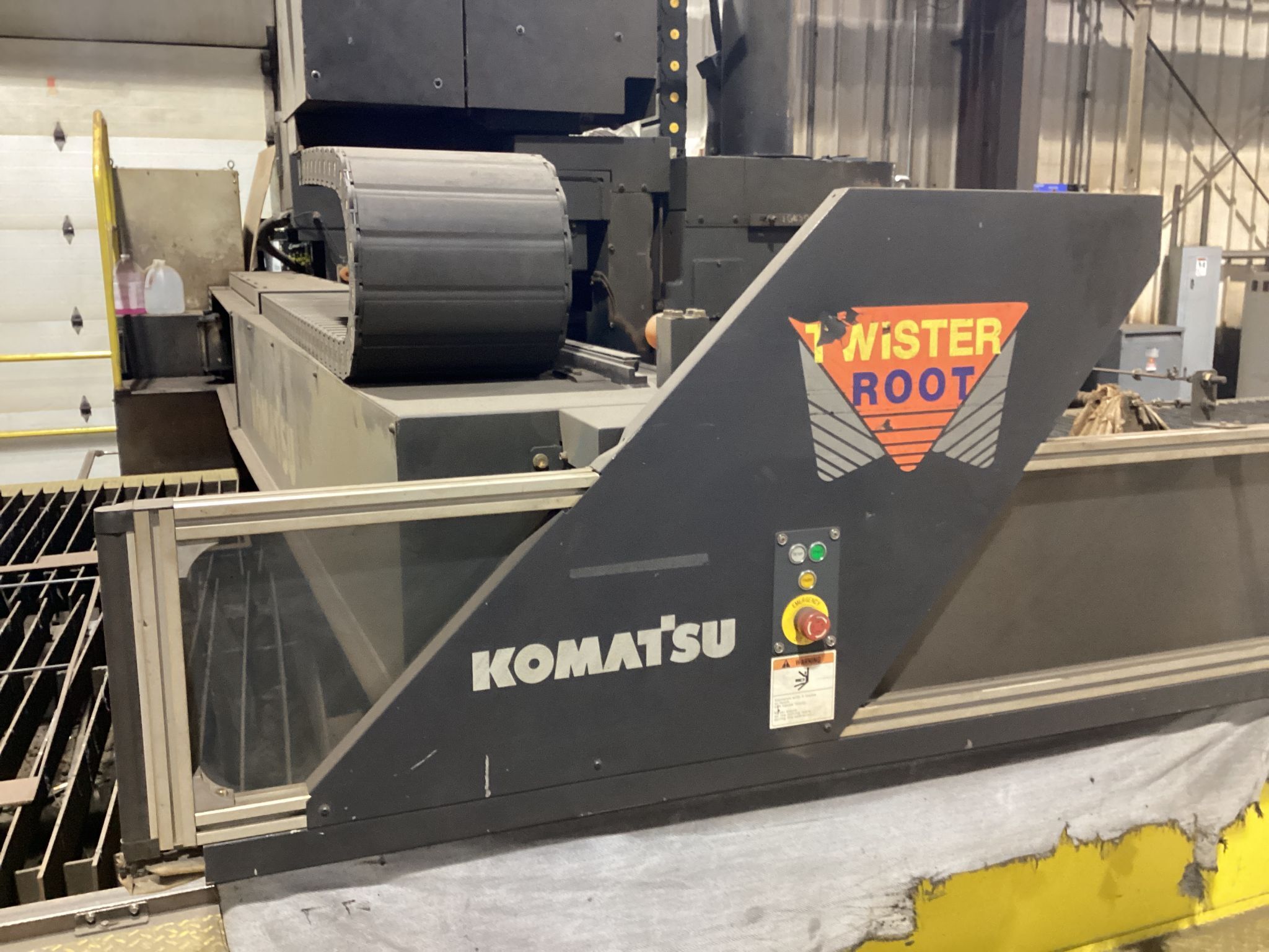 KOMATSU CNC 55' EXTENDED TABLE TWISTER PLASMA CUTTER 10'X55' - 2008 7