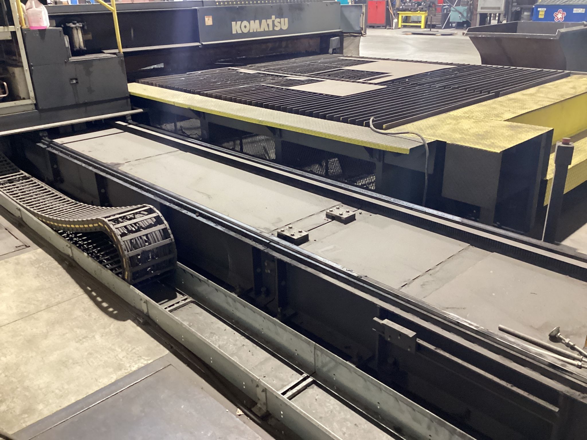 KOMATSU CNC 55' EXTENDED TABLE TWISTER PLASMA CUTTER 10'X55' - 2008 10