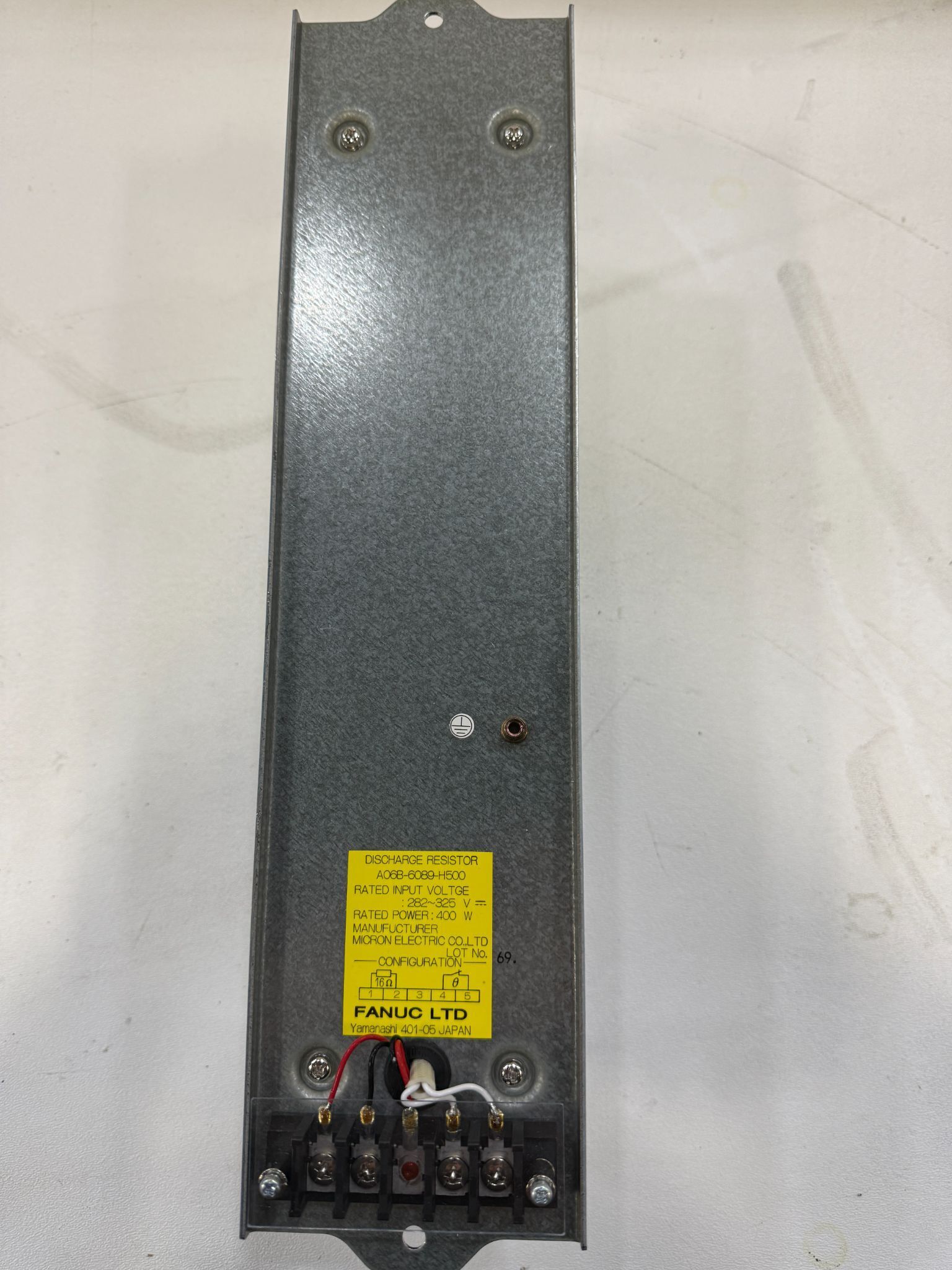FANUC A06B‑6089‑H500 Discharge Resistor NEW 0
