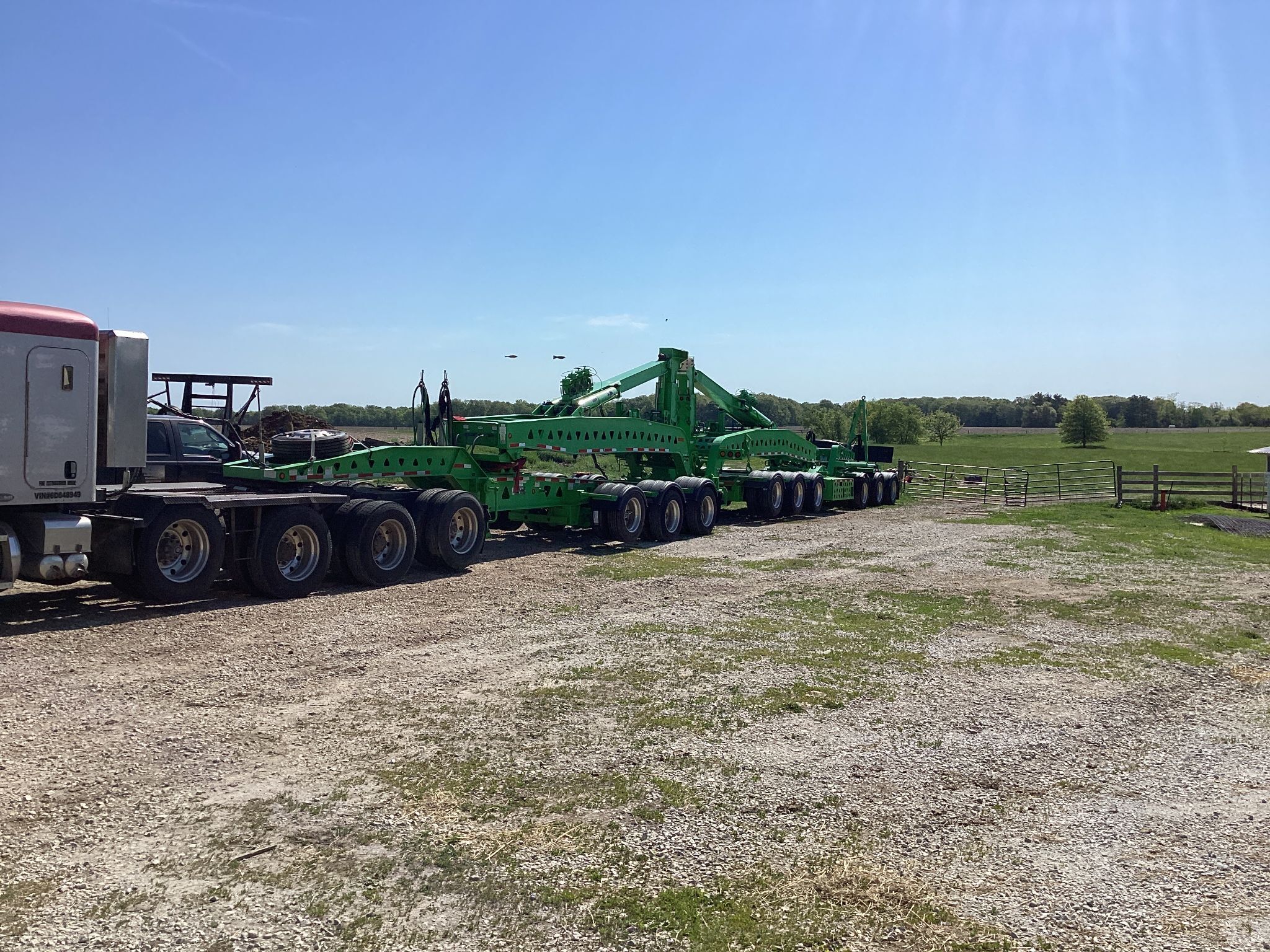 2021 Trail King Wind Tower Schnabel System Trailer | Heavy Transport | Excellent Condition 3