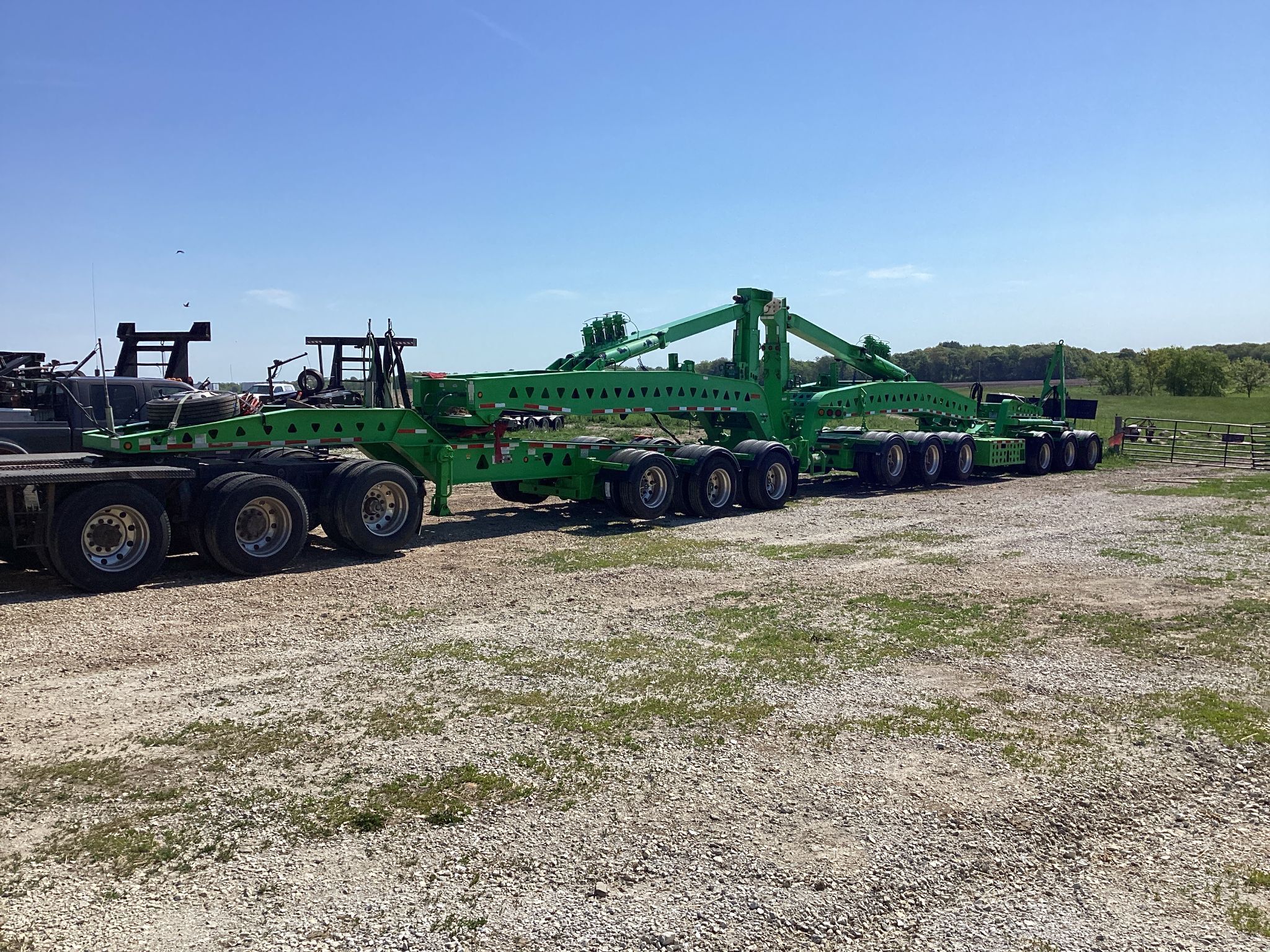 2021 Trail King Wind Tower Schnabel System Trailer | Heavy Transport | Excellent Condition 1