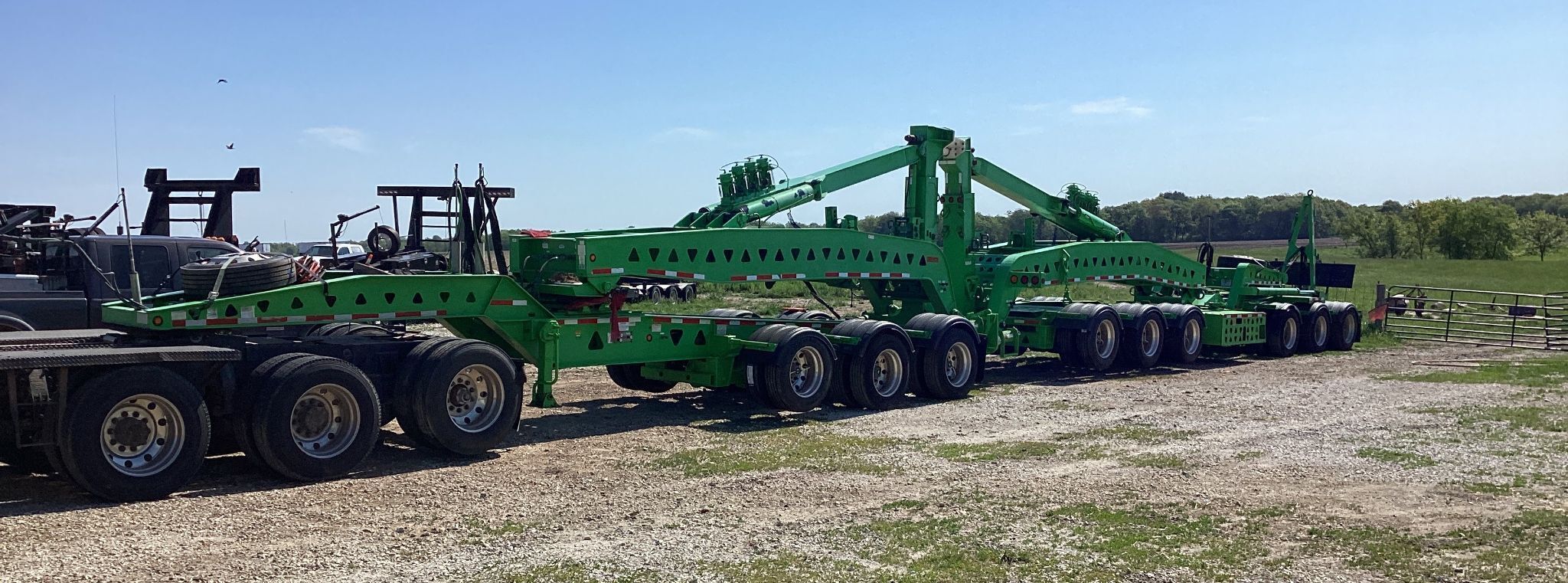 2021 Trail King Wind Tower Schnabel System | Heavy Transport | Excellent Condition 0