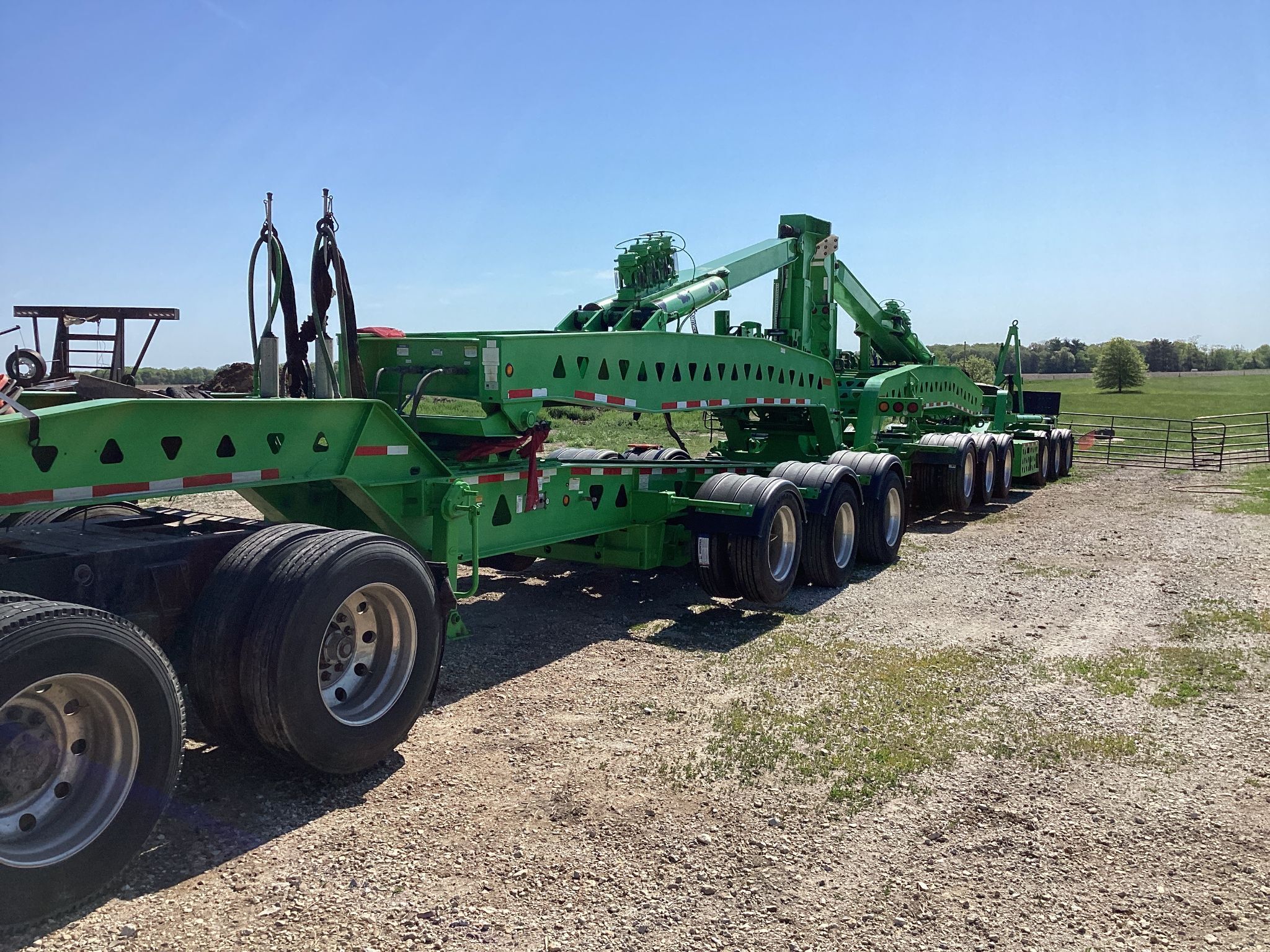 2021 Trail King Wind Tower Schnabel System Trailer | Heavy Transport | Excellent Condition 4