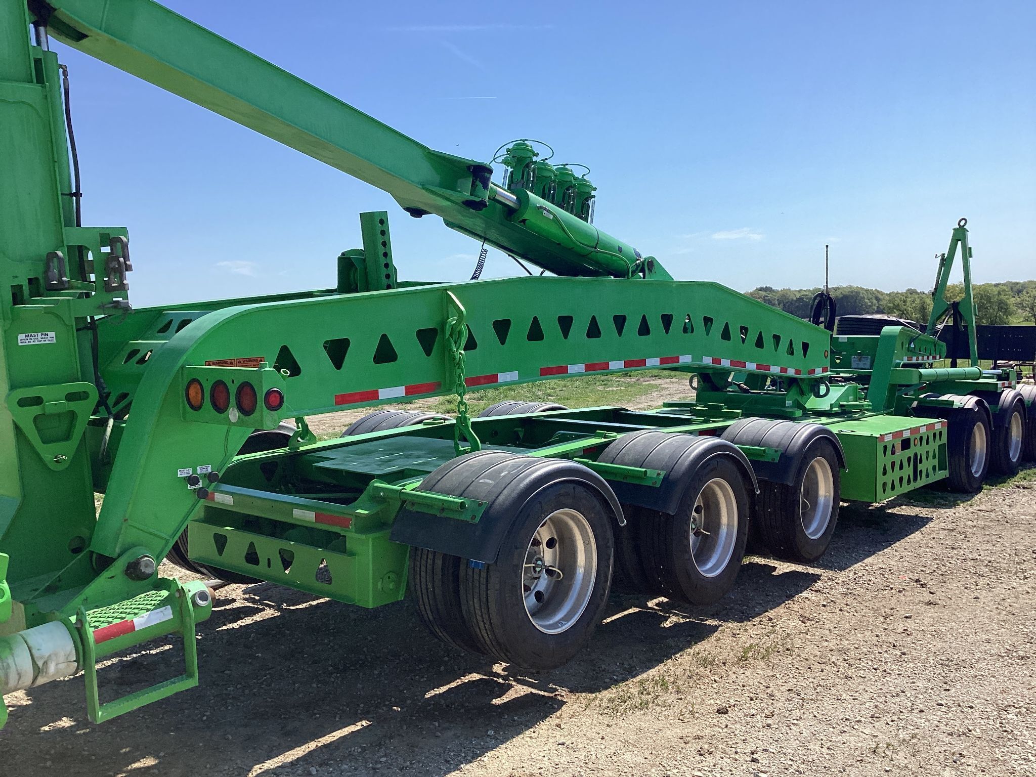 2021 Trail King Wind Tower Schnabel System Trailer | Heavy Transport | Excellent Condition 9