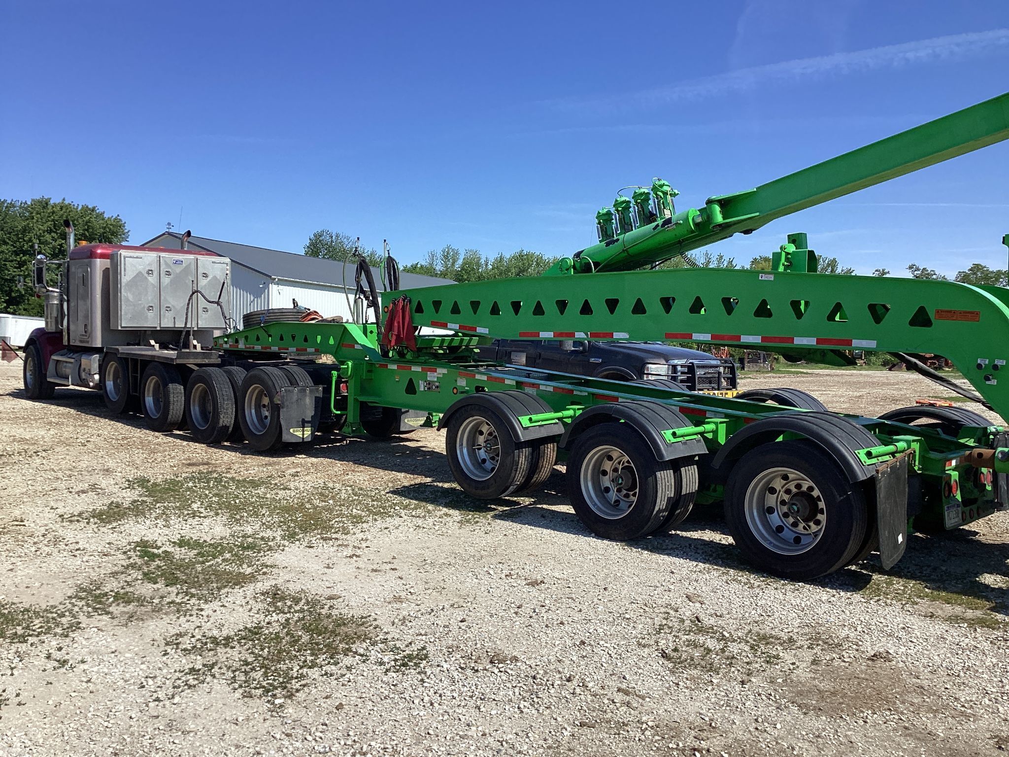 2021 Trail King Wind Tower Schnabel System Trailer | Heavy Transport | Excellent Condition 2