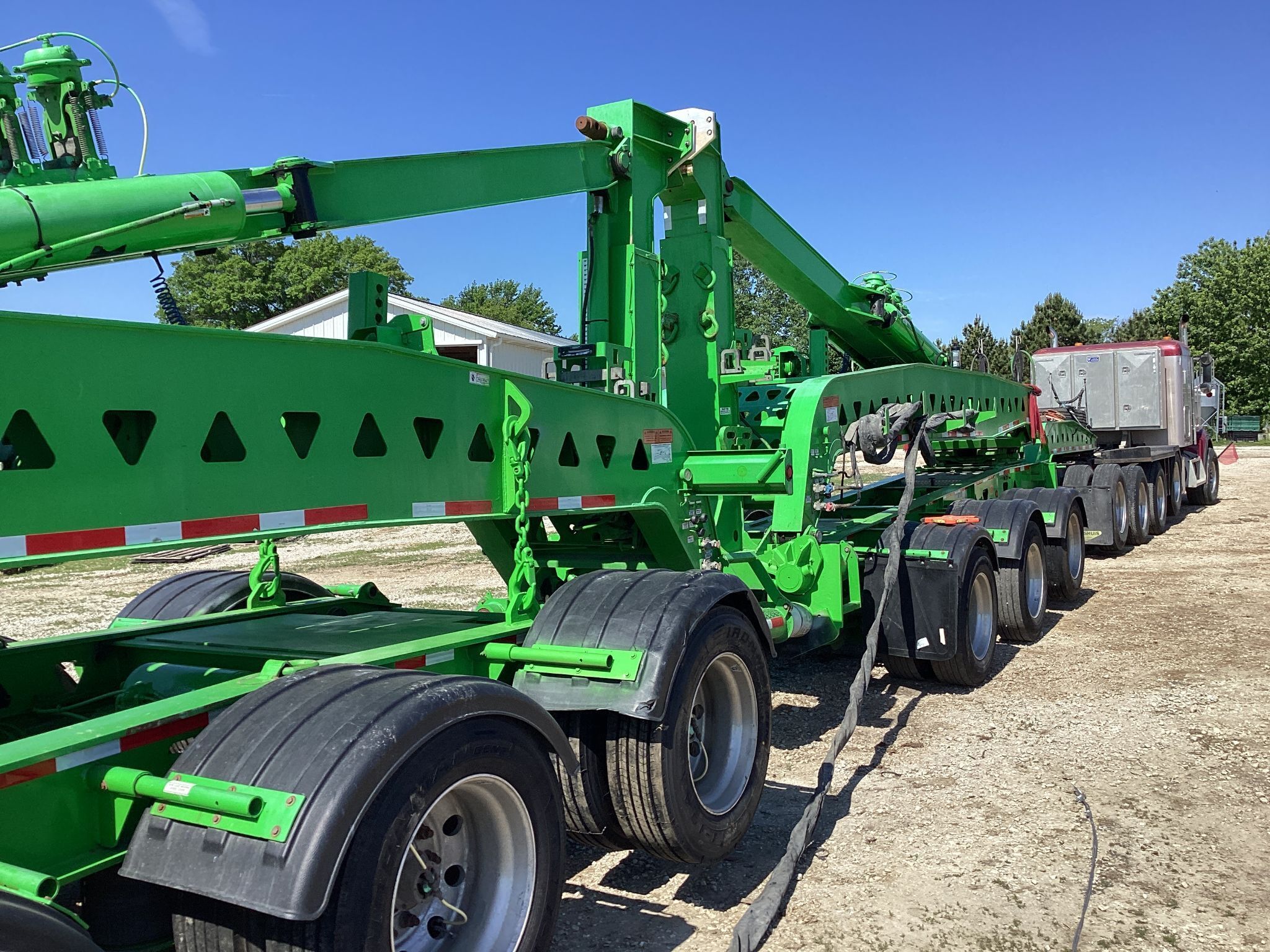 2021 Trail King Wind Tower Schnabel System Trailer | Heavy Transport | Excellent Condition 21