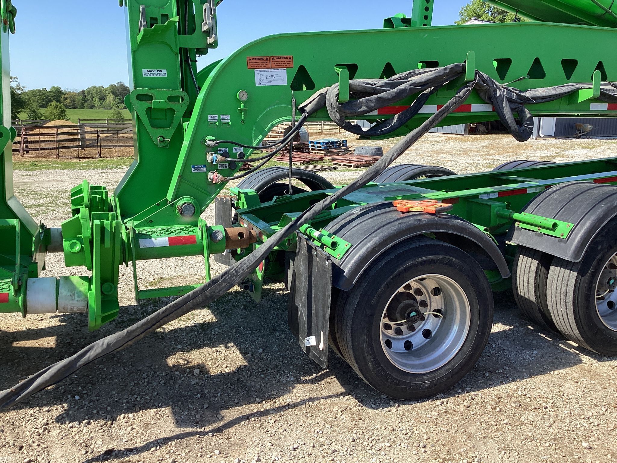 2021 Trail King Wind Tower Schnabel System Trailer | Heavy Transport | Excellent Condition 23