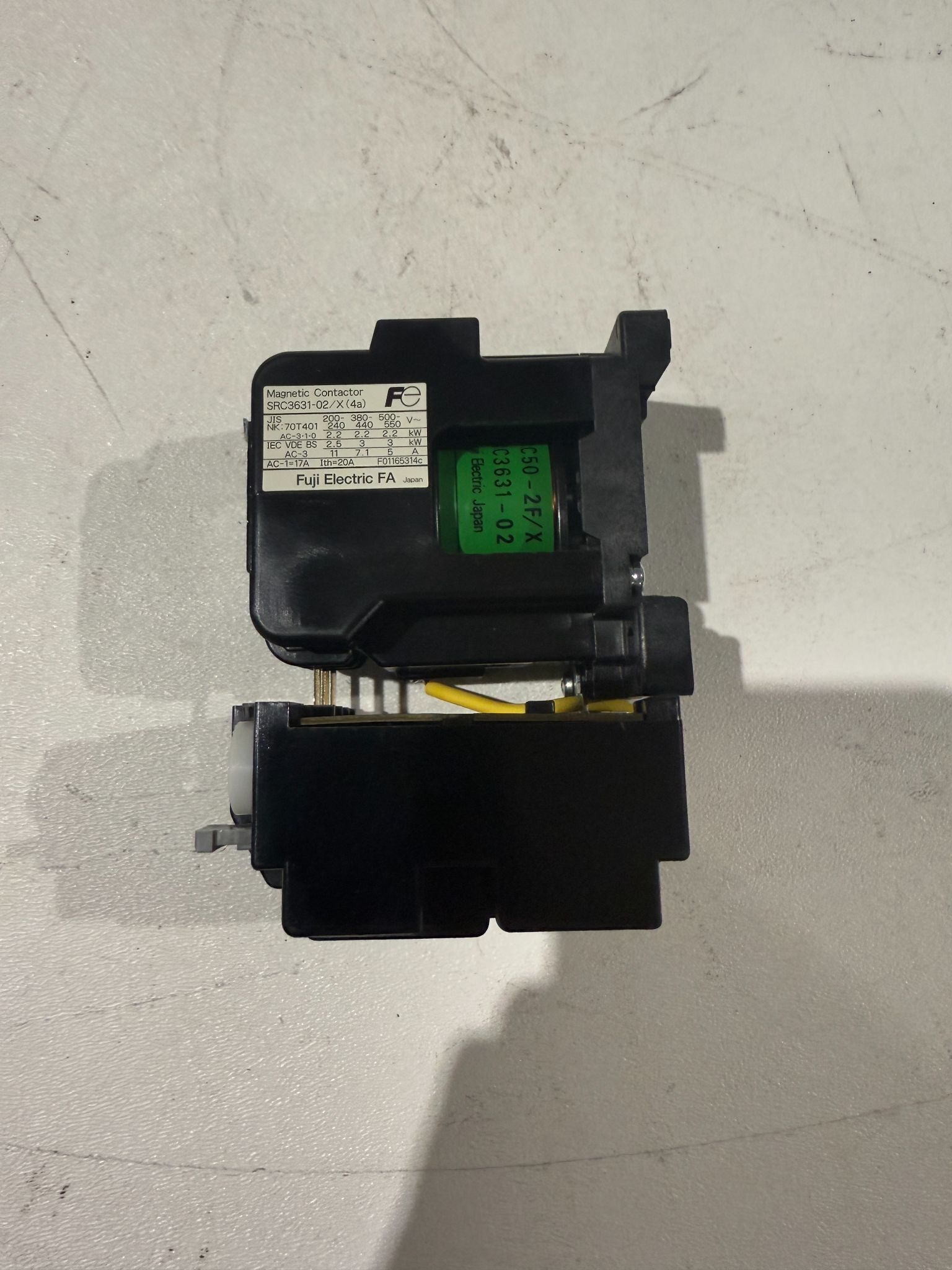 FUJI ELECTRIC SRC361‑02/X Magnetic Contactor for Hardinge NEW 2