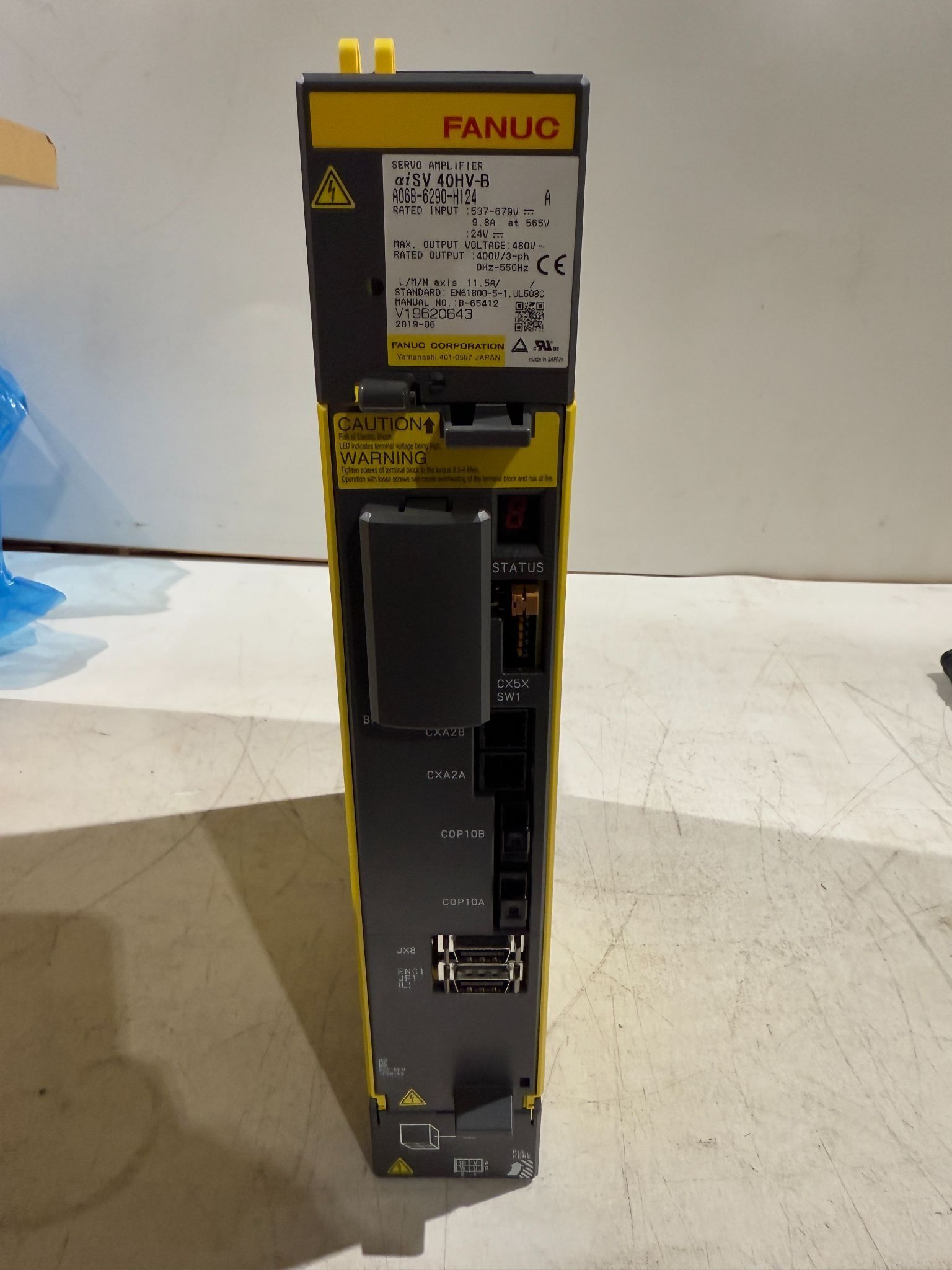 FANUC A06B‑6290‑H124 Alpha iSV 40HV‑B Servo Amplifier NEW 0