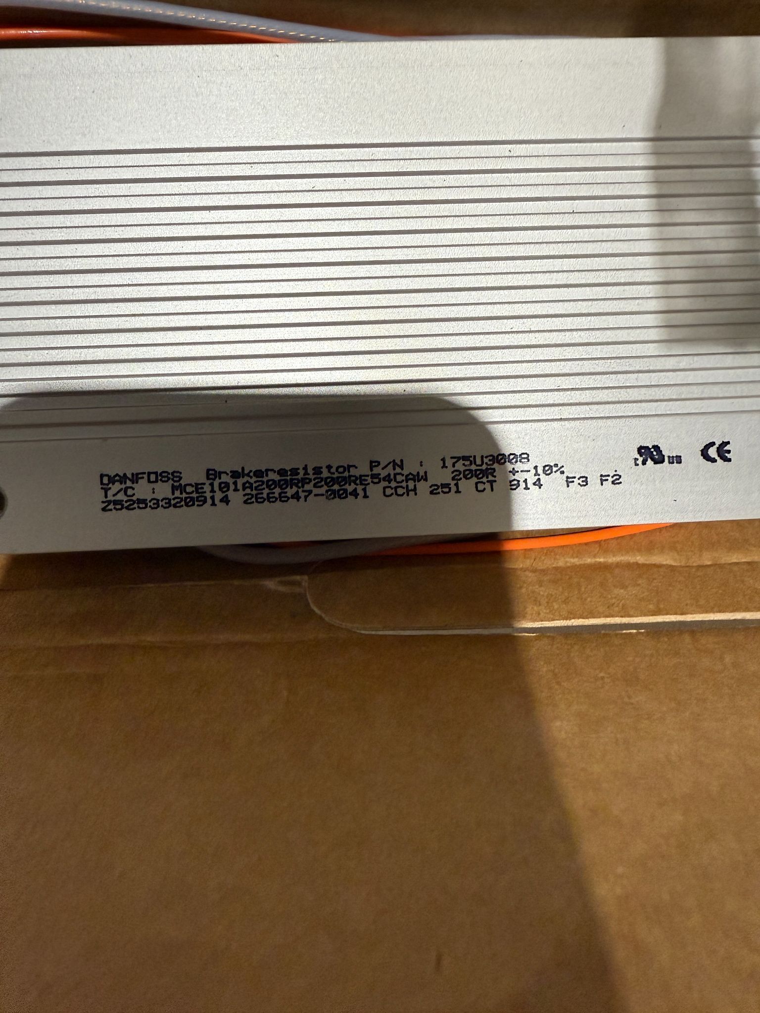 DANFOSS 175U3008 VLT® MCE101 Brake Resistor NEW 2