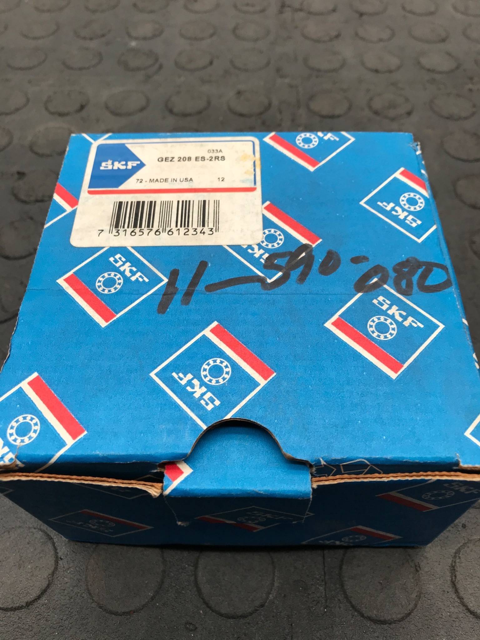 SKF GEZ 208 ES‑2RS Spherical Plain Bearing NEW 1