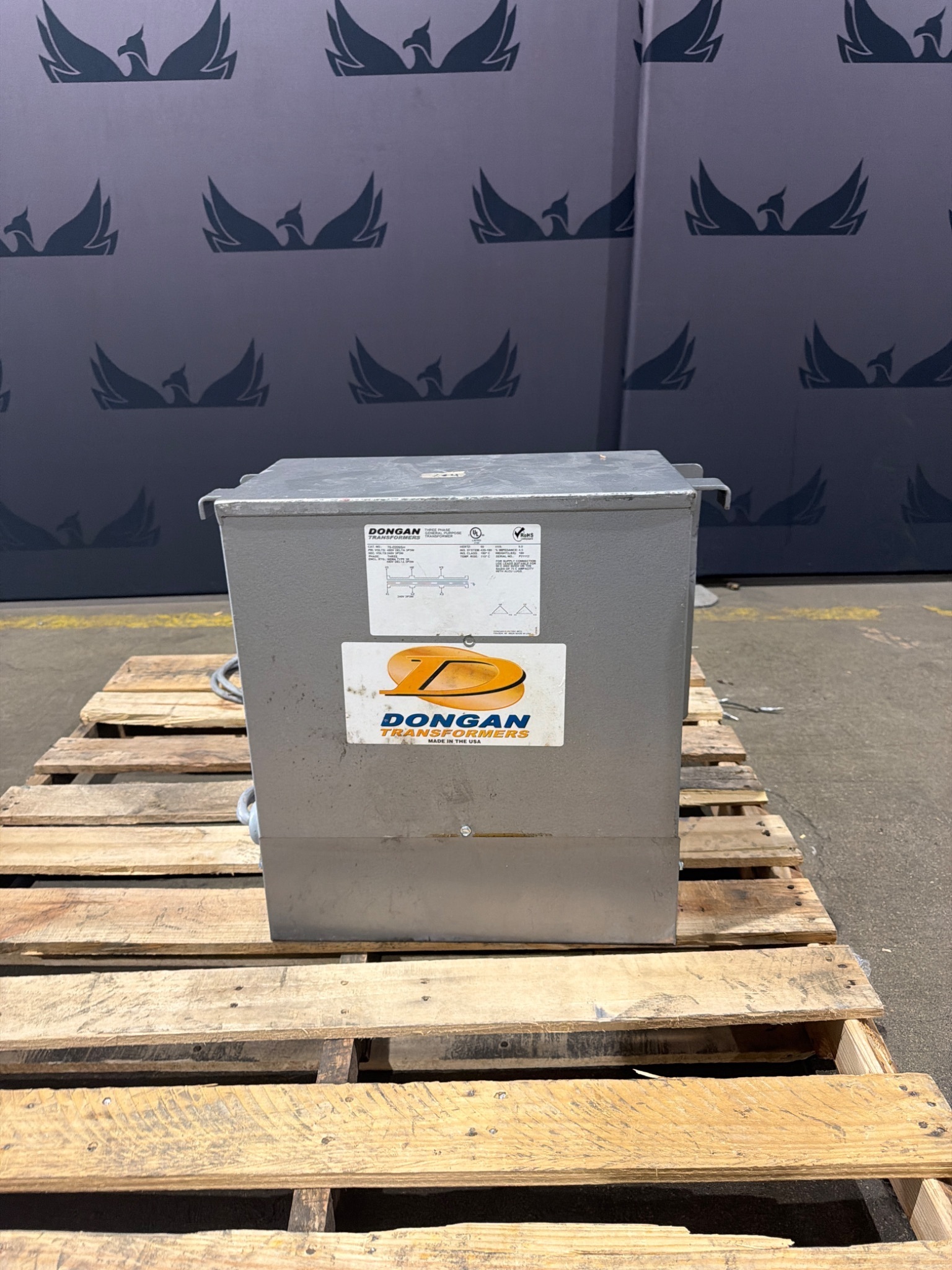 Dongan 76‑0209SH Three Phase General Purpose Transformer USED 0