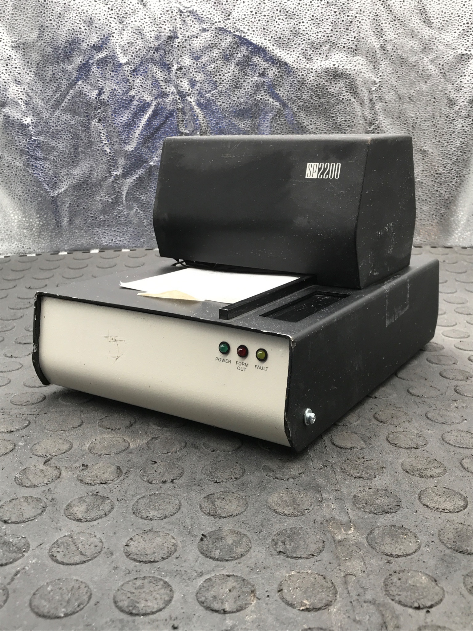 RICE LAKE SP2200A Ticket Printer / Weight Indicator USED 2