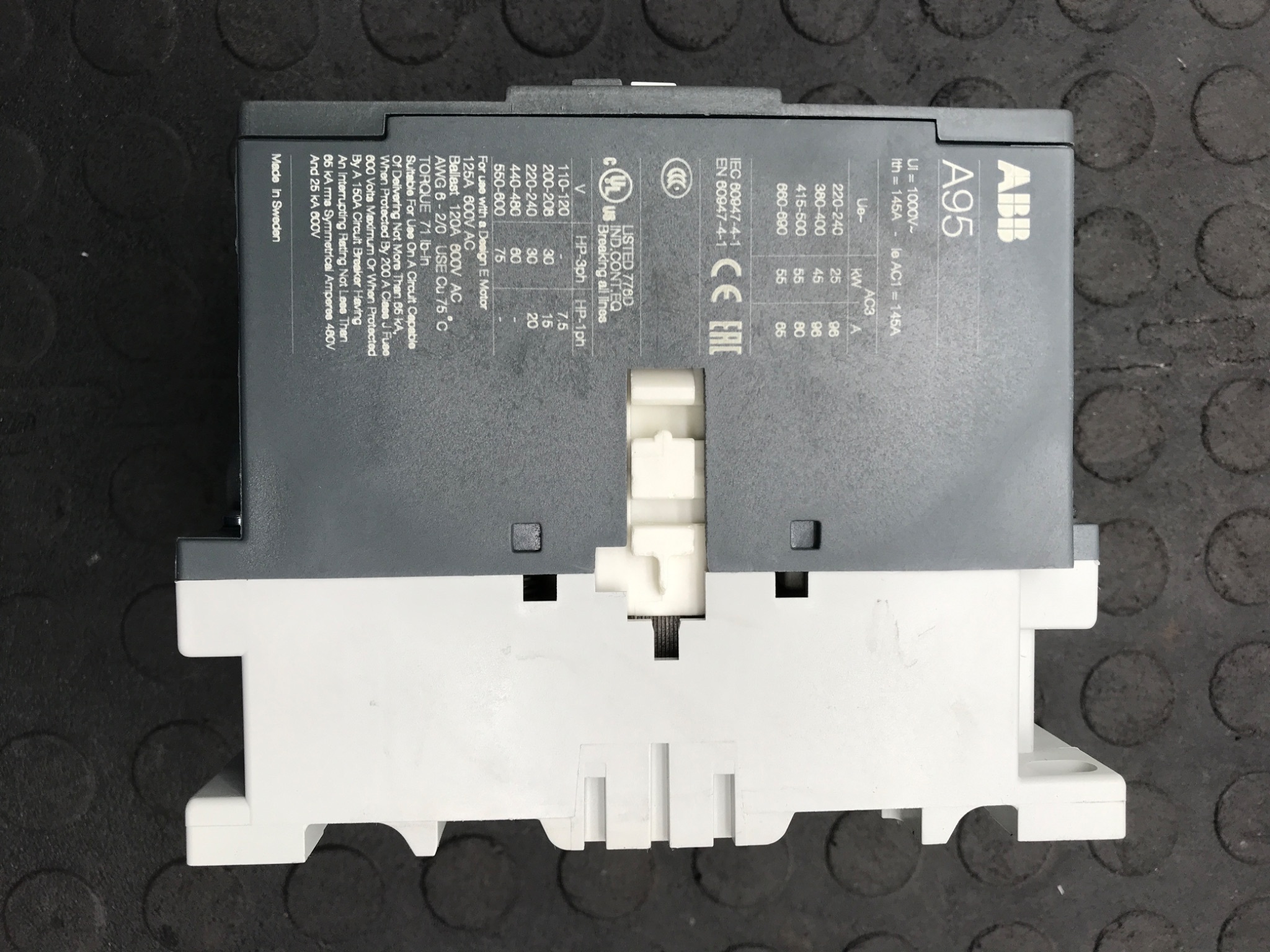 ABB A95‑30 Power Contactor USED 3