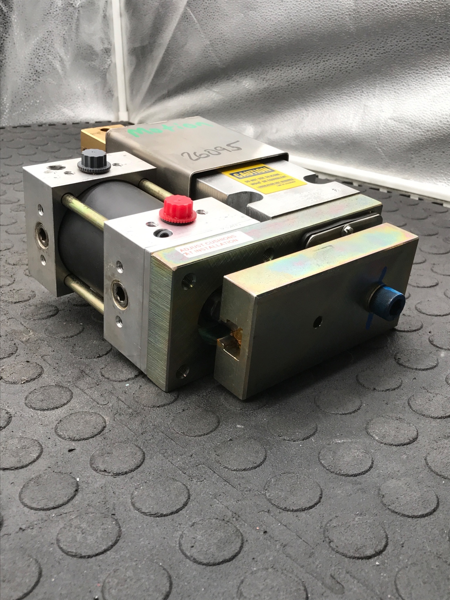 WELKER SBS‑40‑23‑C1 Pneumatic Slide Cylinder Assembly USED 1