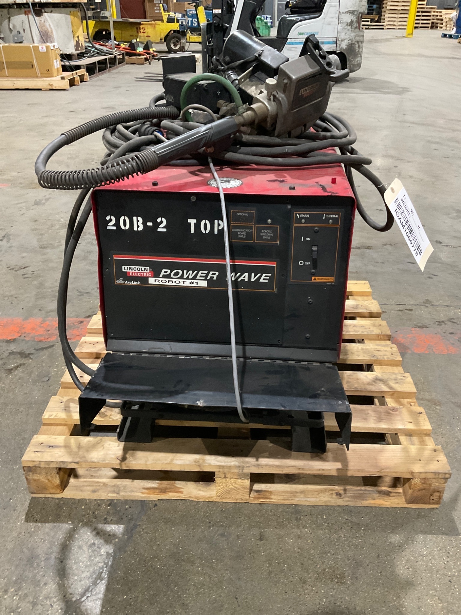 LINCOLN ELECTRIC POWER WAVE 455M Inverter Welder USED 0