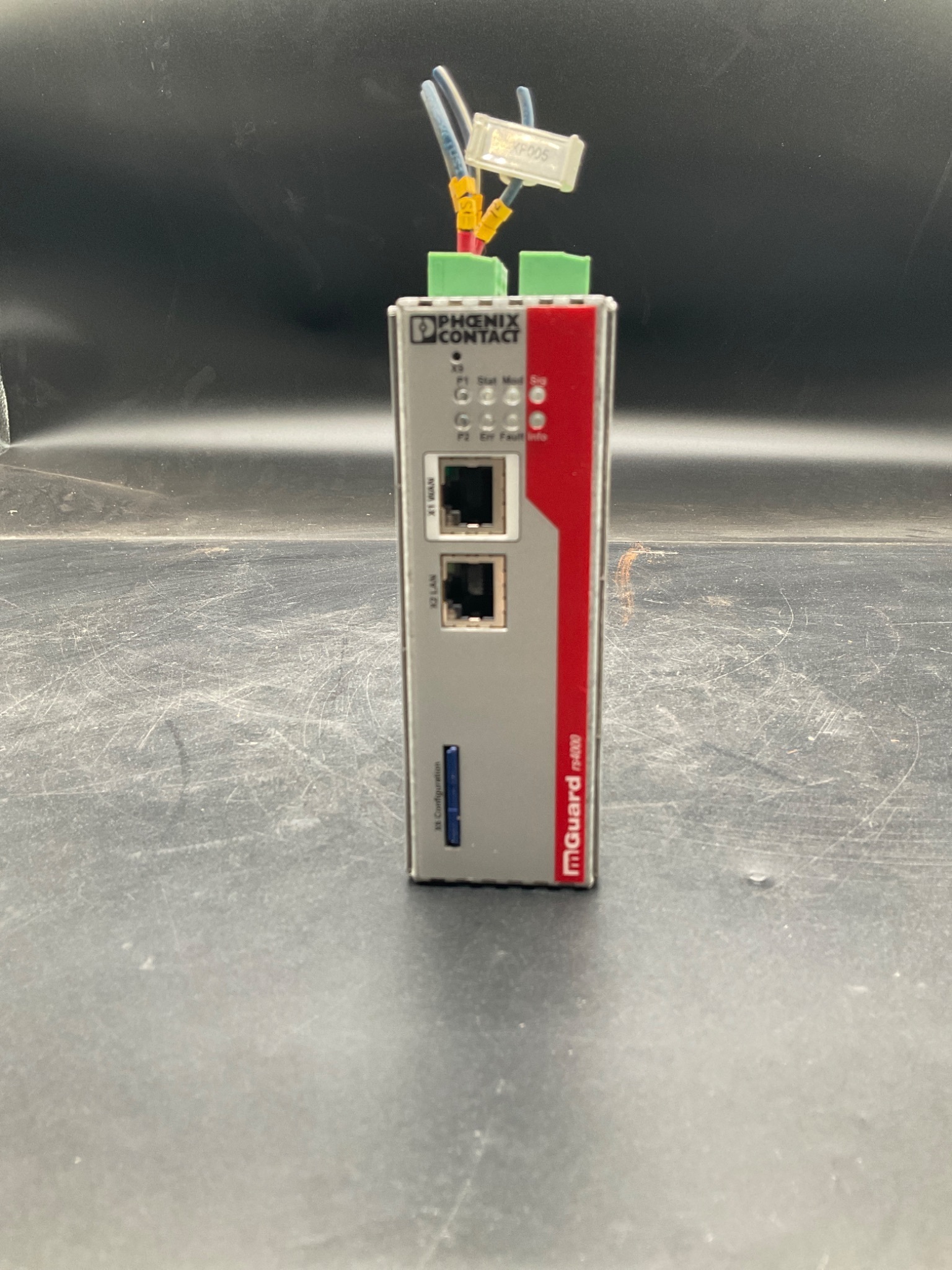 PHOENIX CONTACT FL MGUARD RS4000 TX/TX Industrial Security Router USED 1