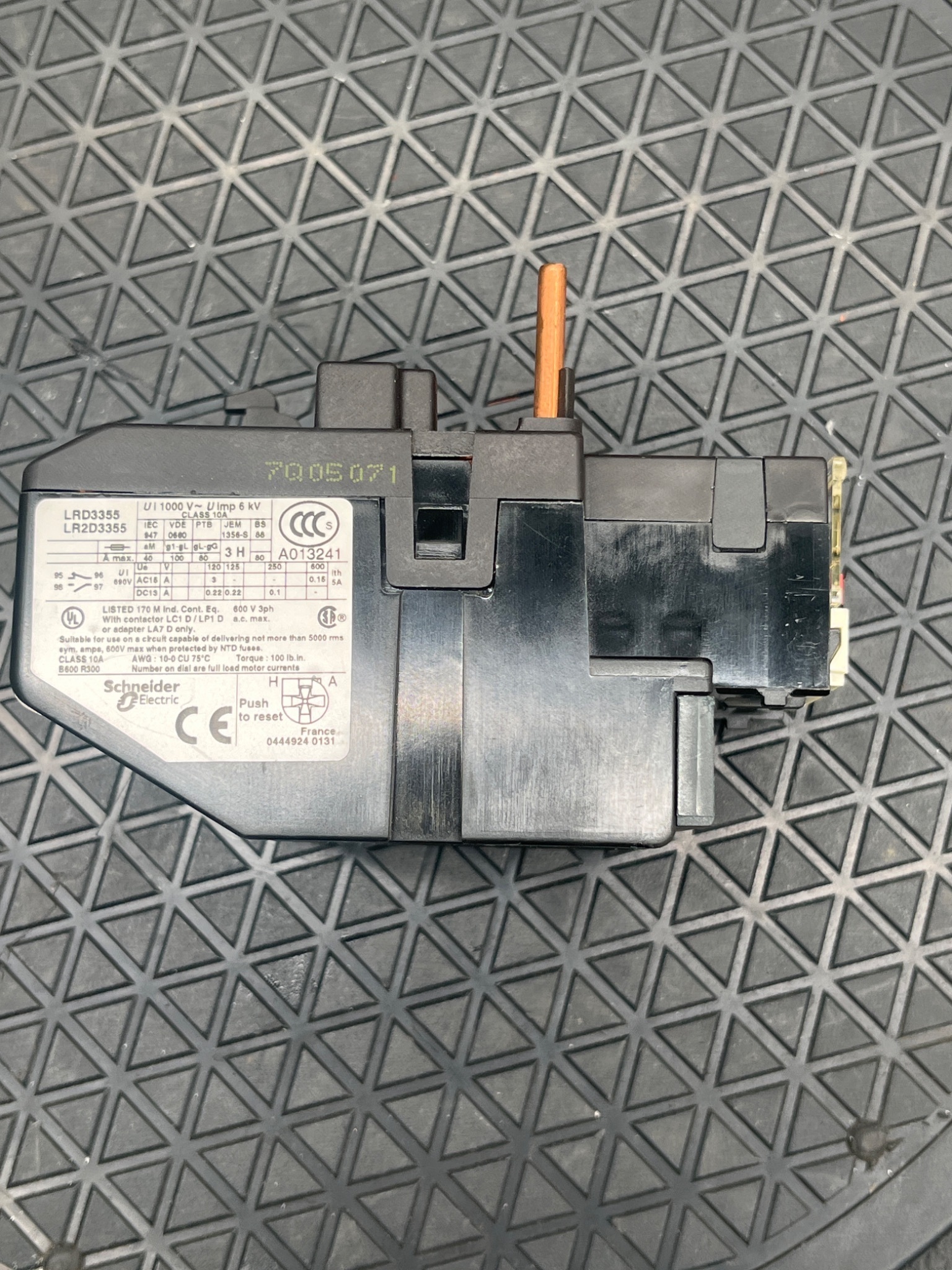 TELEMECANIQUE LRD3355 Thermal Overload Relay NEW 4