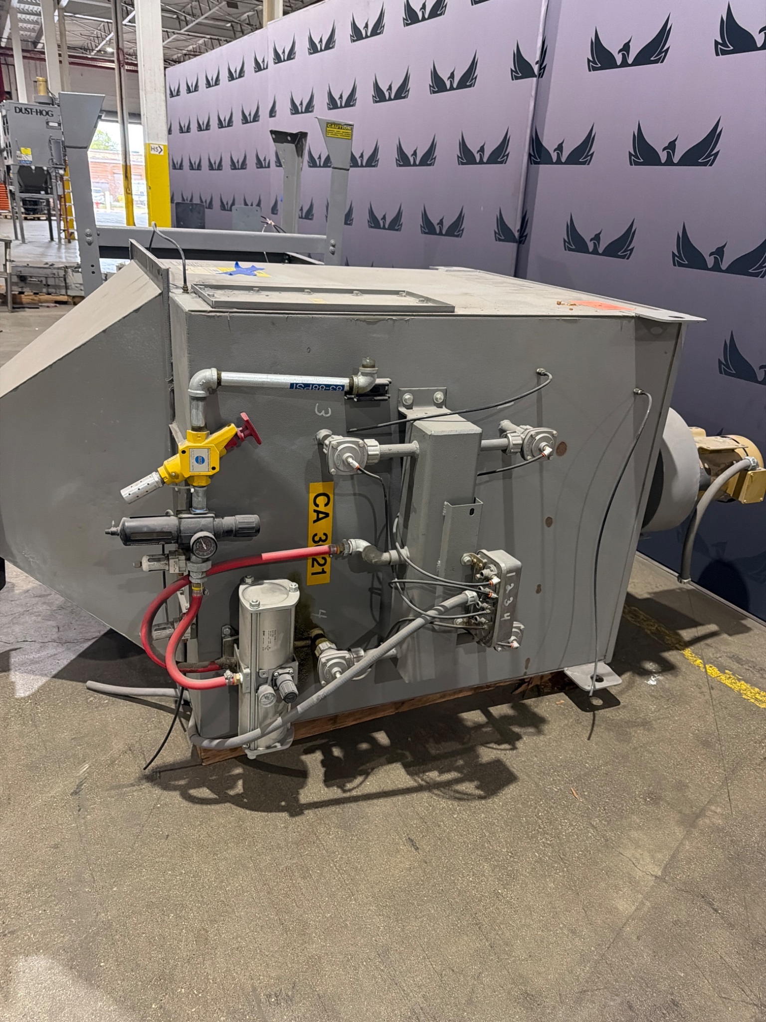 UNITED AIR SPECIALISTS FJL4‑5‑H55 Dust Collector with Hopper Unit USED 3