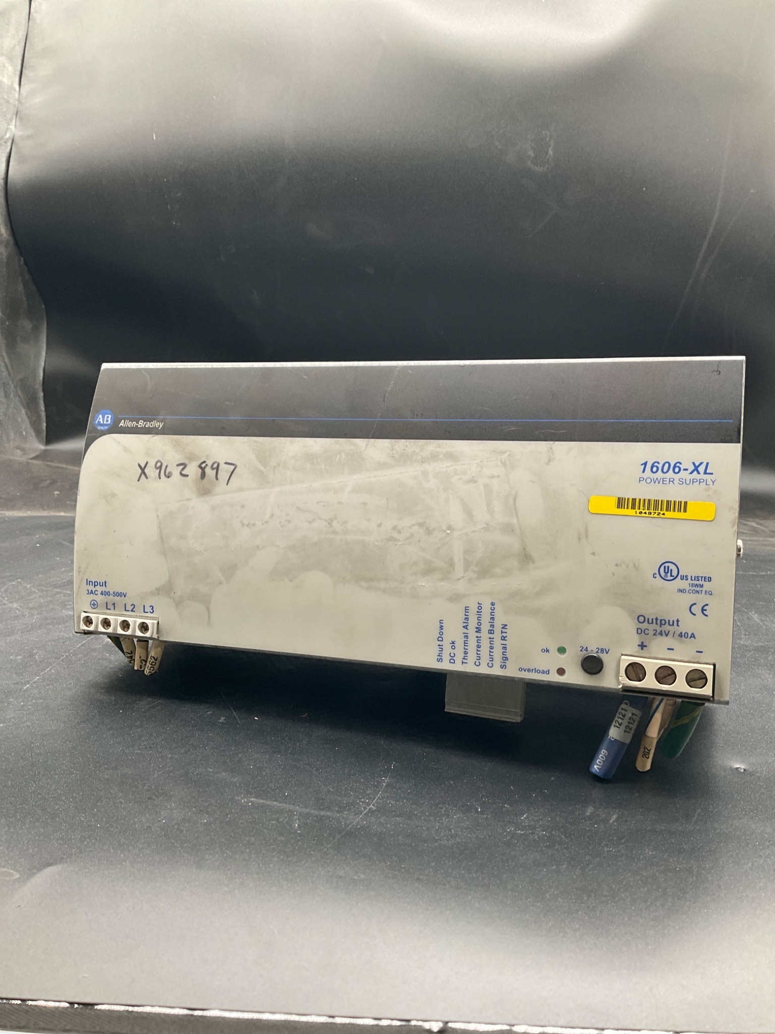 ALLEN‑BRADLEY 1606‑XL960E‑S DIN Rail Power Supply USED 1