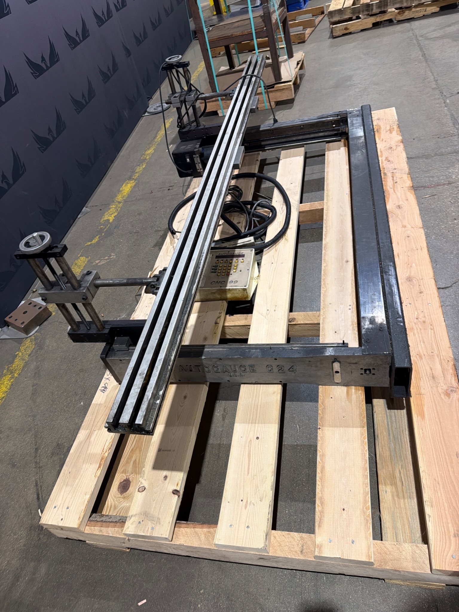 Autogauge G24 Backgauge System with CNC 99 Controller USED 1