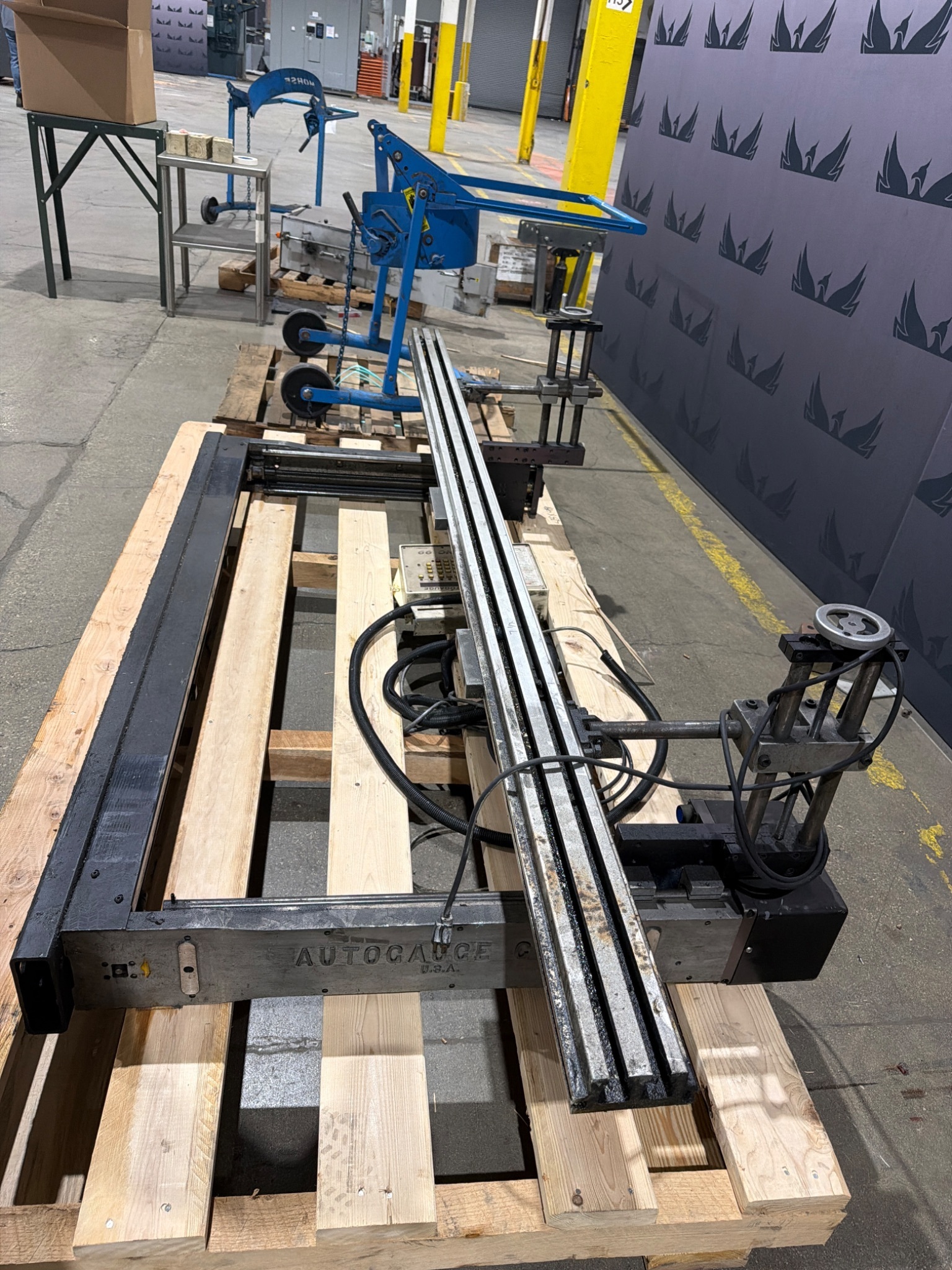 Autogauge G24 Backgauge System with CNC 99 Controller USED 2