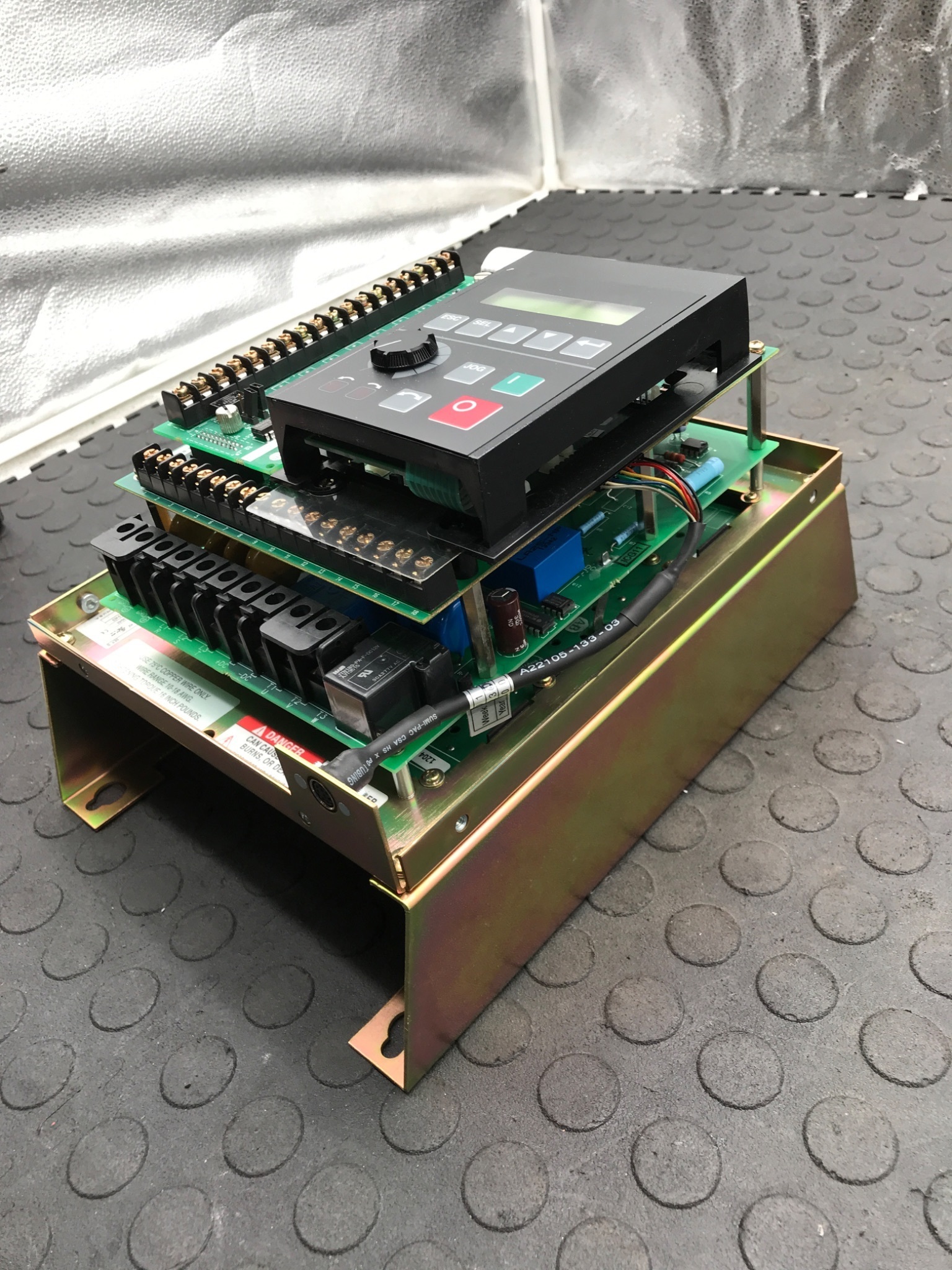 ALLEN‑BRADLEY 1336F‑BRF30‑AN‑EN‑HAS1‑L5E Adjustable Frequency AC Drive USED 2