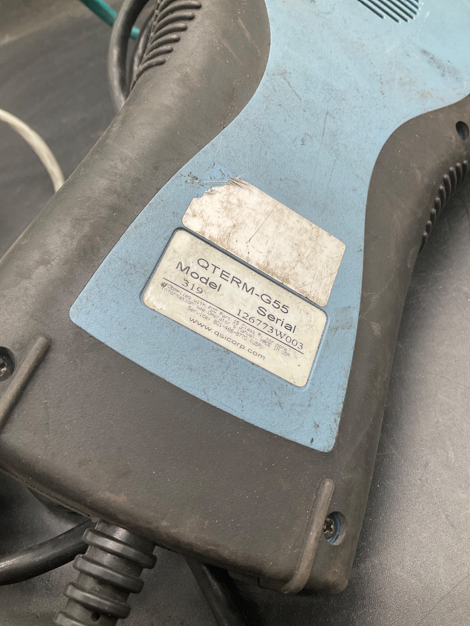 QSICORP QTERM‑G55 Model 319 Handheld Programming Terminal USED 2