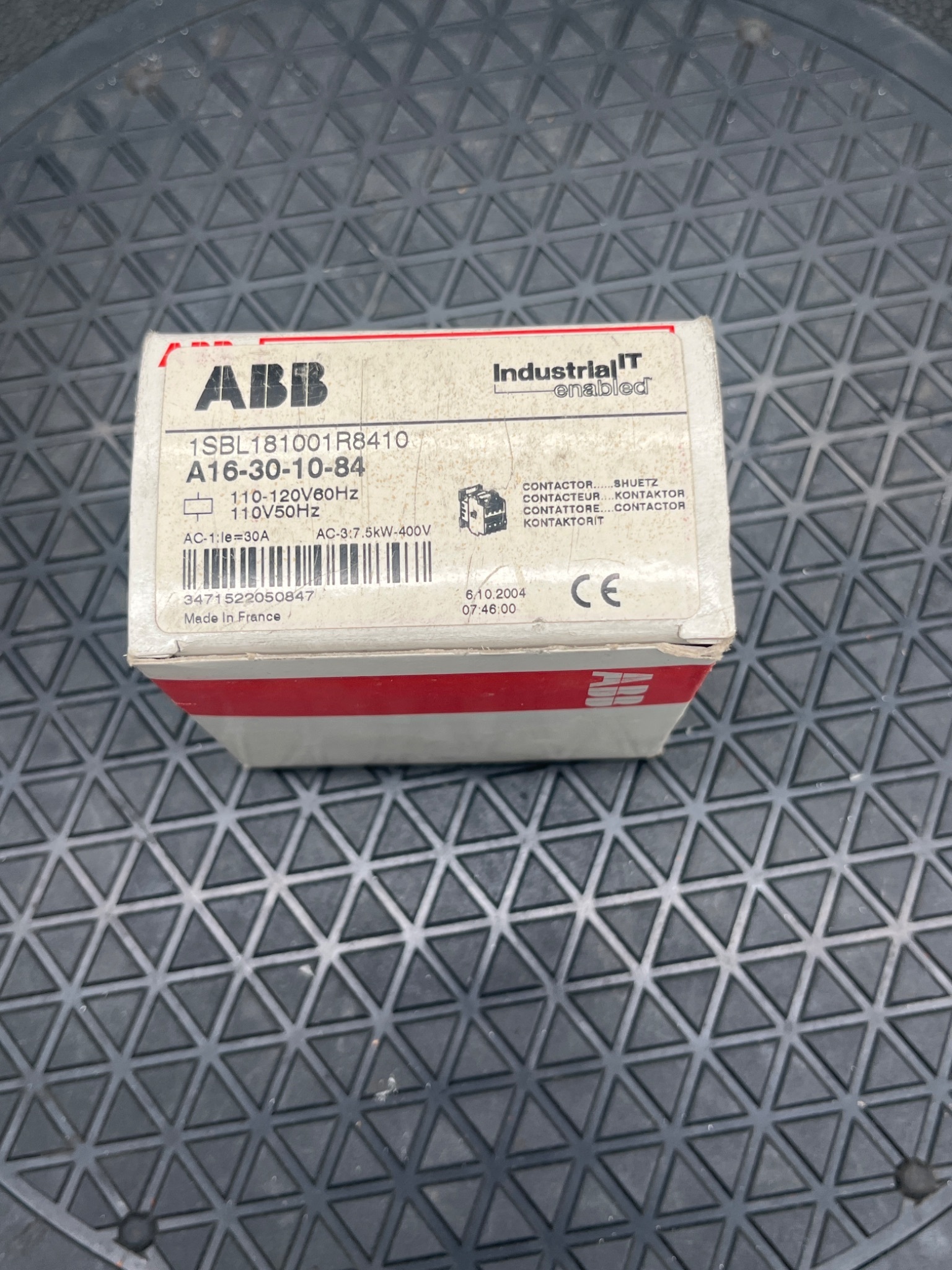 ABB 1SBL181001R8410 A16‑30‑10‑84 Contactor NEW 1