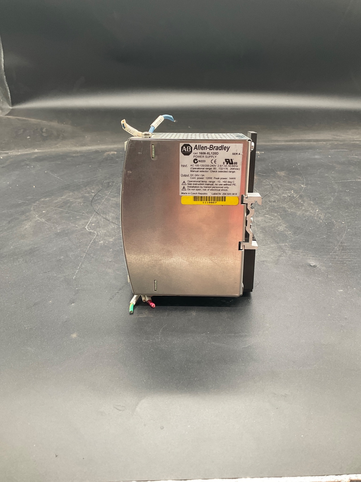 ALLEN‑BRADLEY 1606‑XL120D DIN Rail Power Supply USED 4