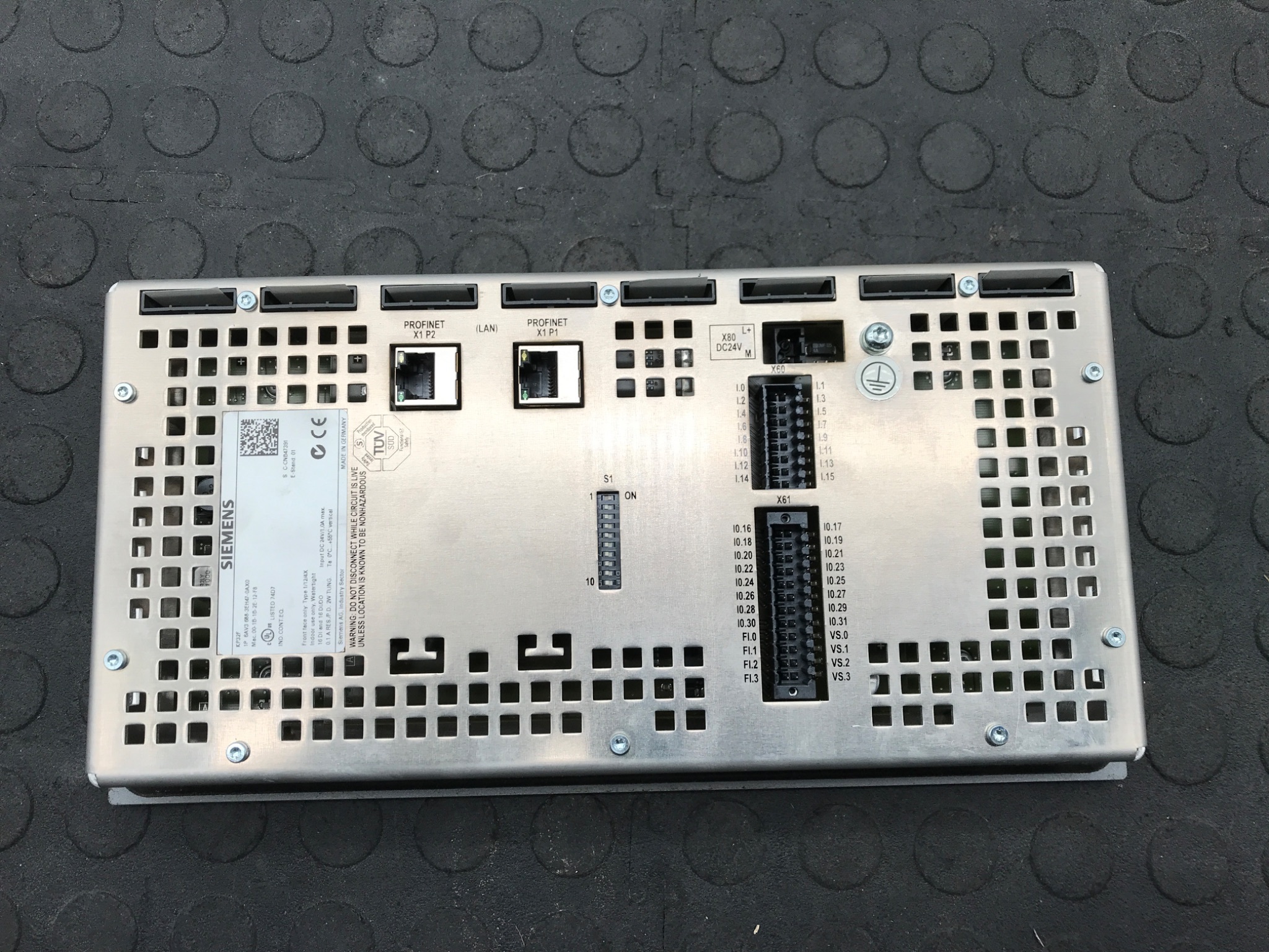 SIEMENS KP32F 6AV3688‑3EH47‑0AX0 Key Panel HMI USED 3