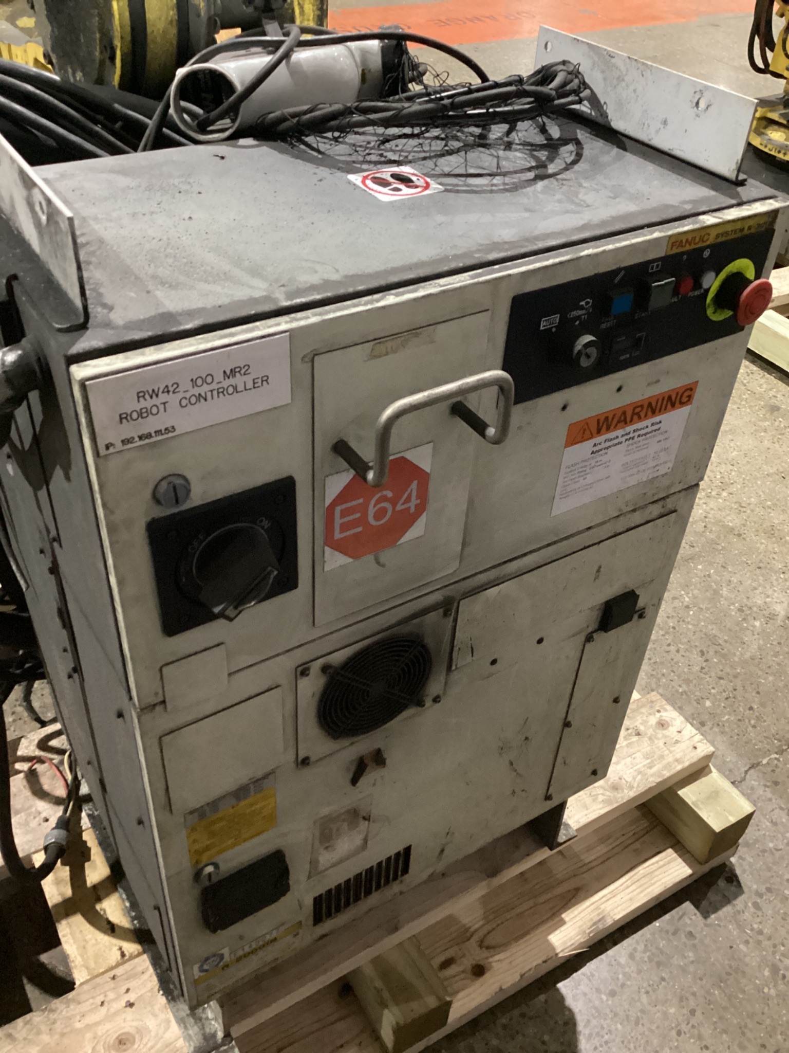 FANUC R-2000iB/210F w/ R-30iB Controls USED - Missing Teach Pendant 9