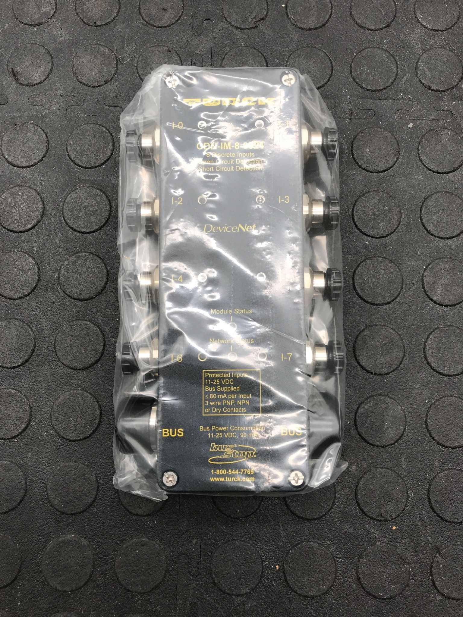 TURCK CDN‑IM‑8‑0024 DeviceNet Discrete Input Module NEW 1