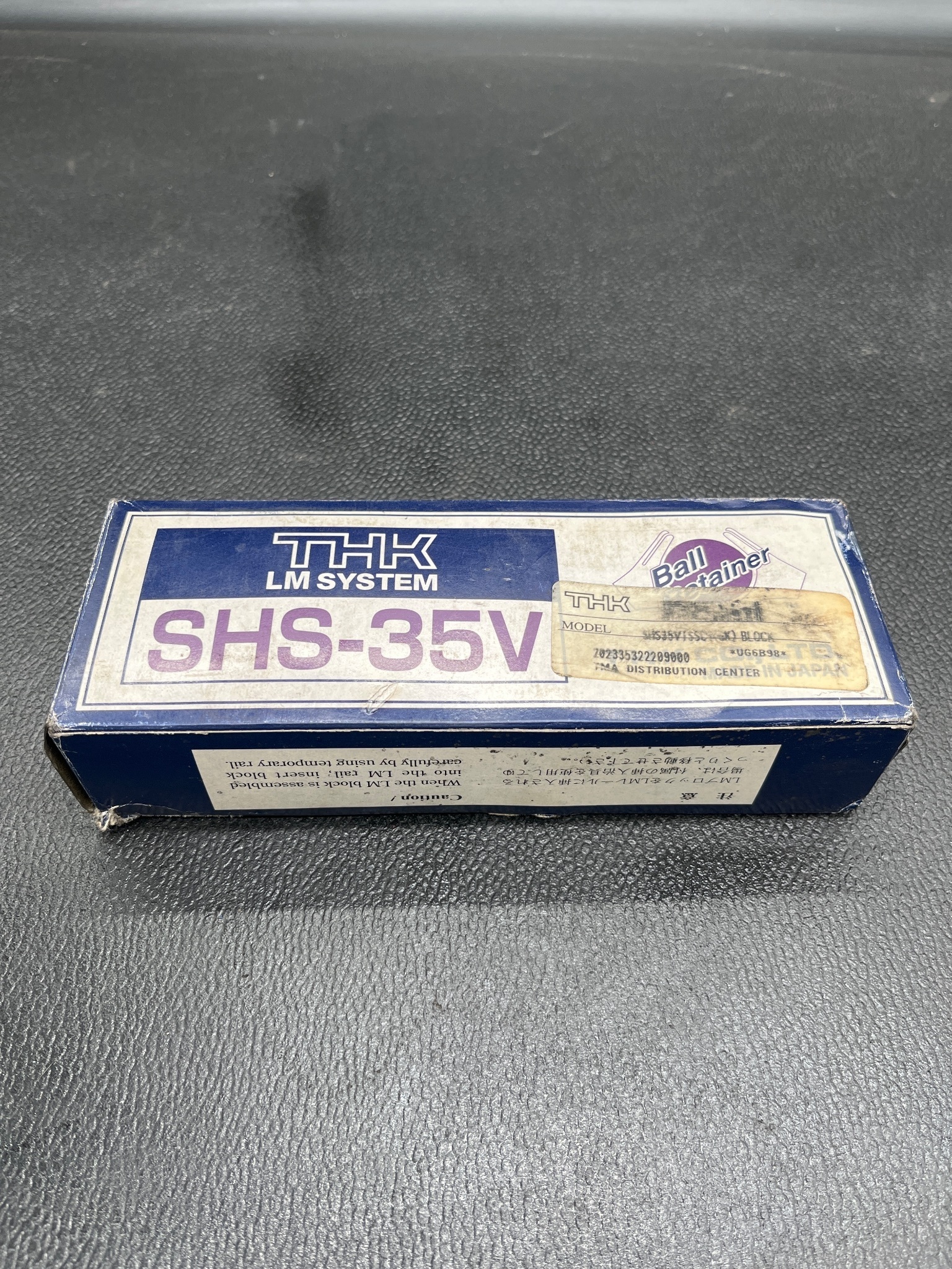 THK SHS‑35V LM Guide Block NEW 0