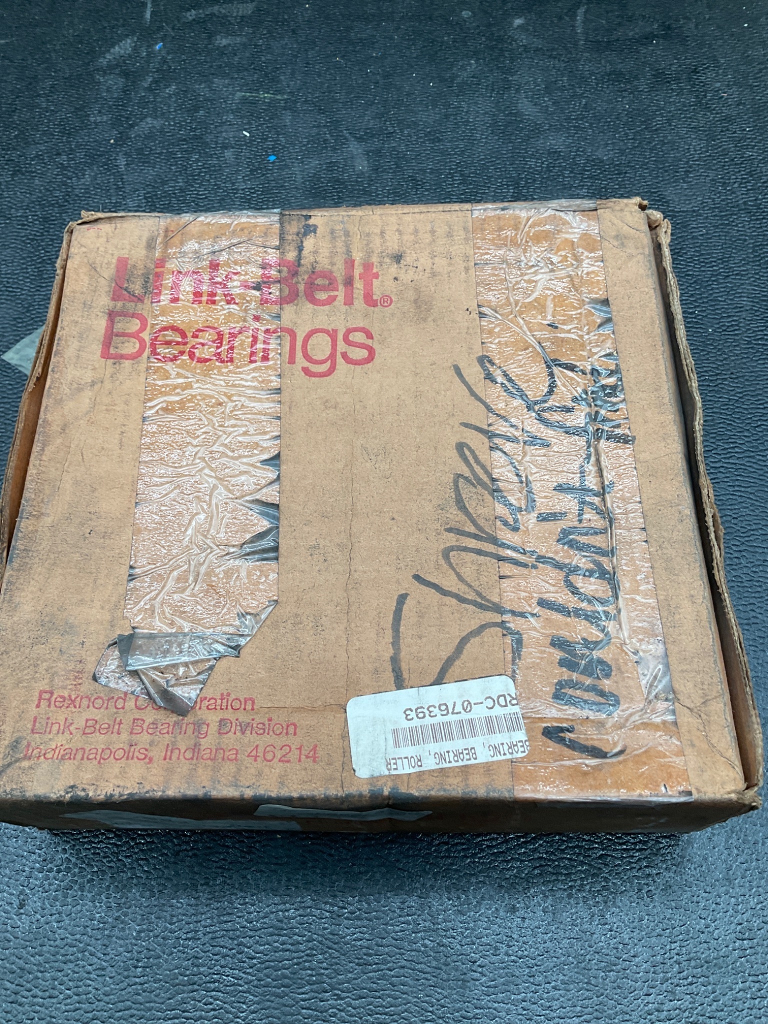 LINK‑BELT RDC‑076393 Tapered Bore Spherical Roller Bearing NEW 0