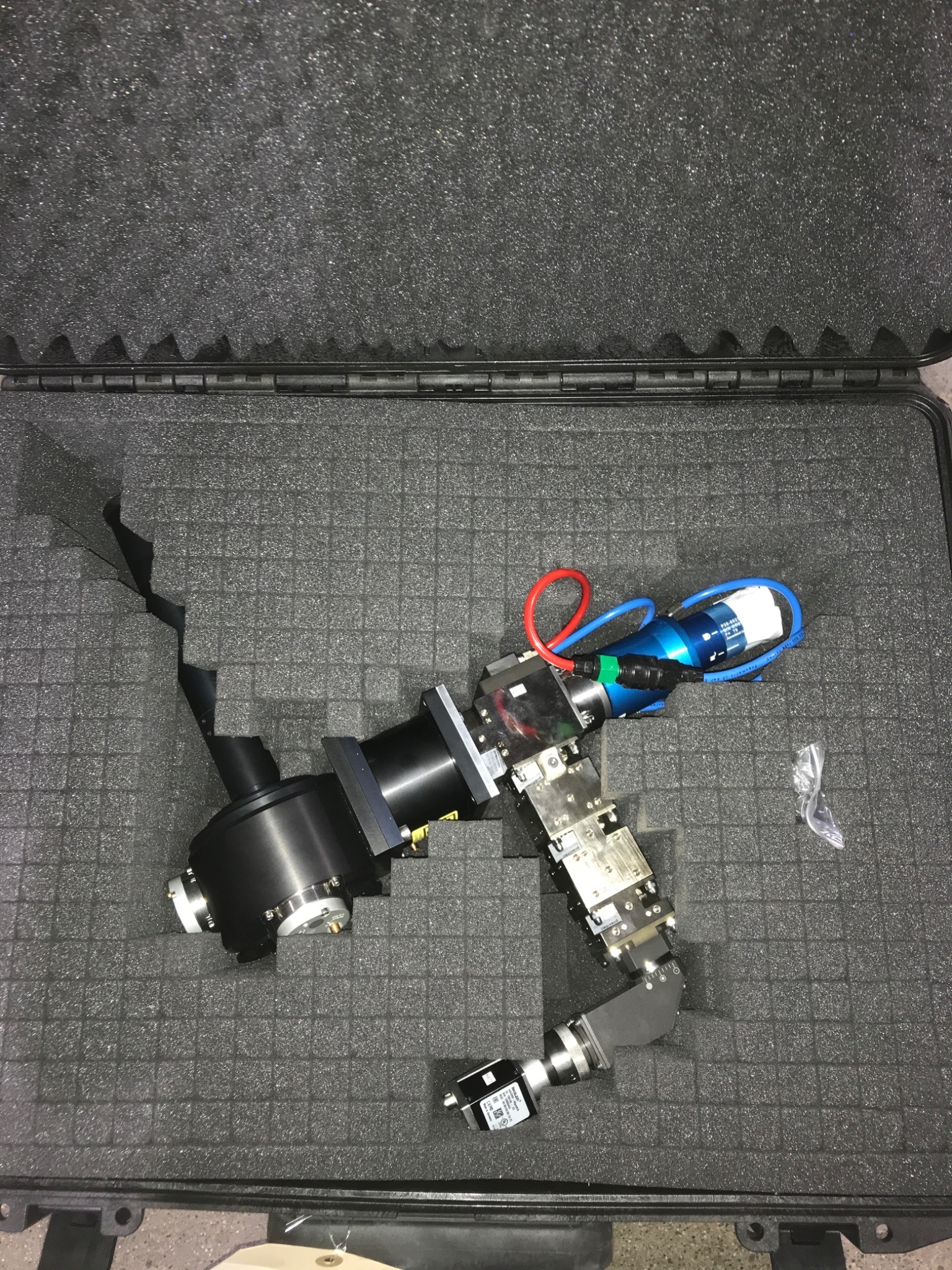 PRECITEC Robotic Laser Welding Head w/ Camera & Encoder NEW 10