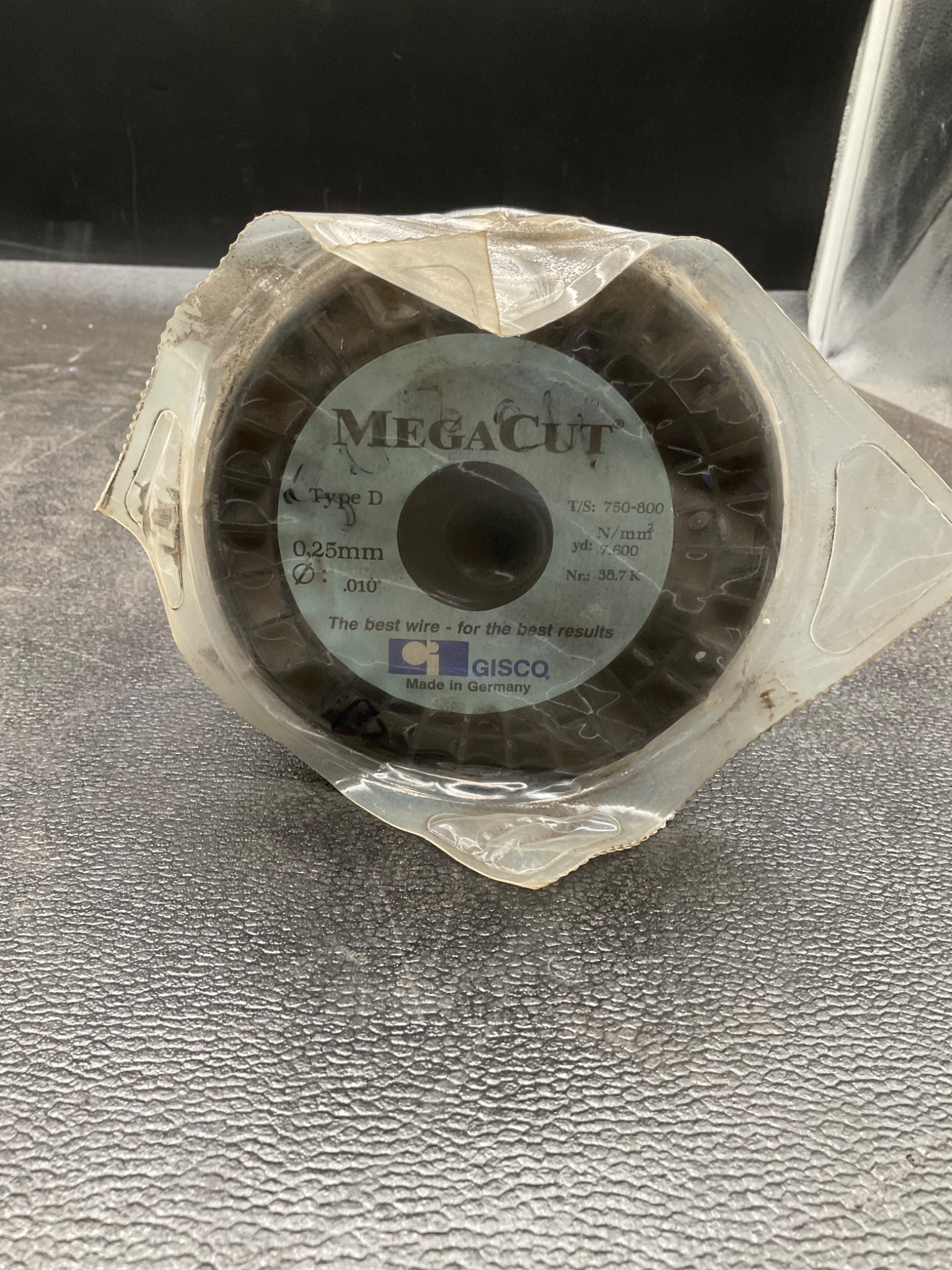 GISCO MEGACUT Type D Brass Wire 0.25 mm NEW 1