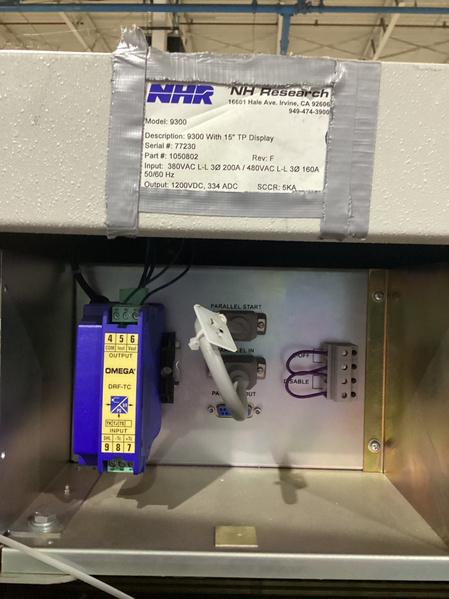 NHR 9300 High Voltage Battery Tester 100kW 15" Touch Panel USED 4