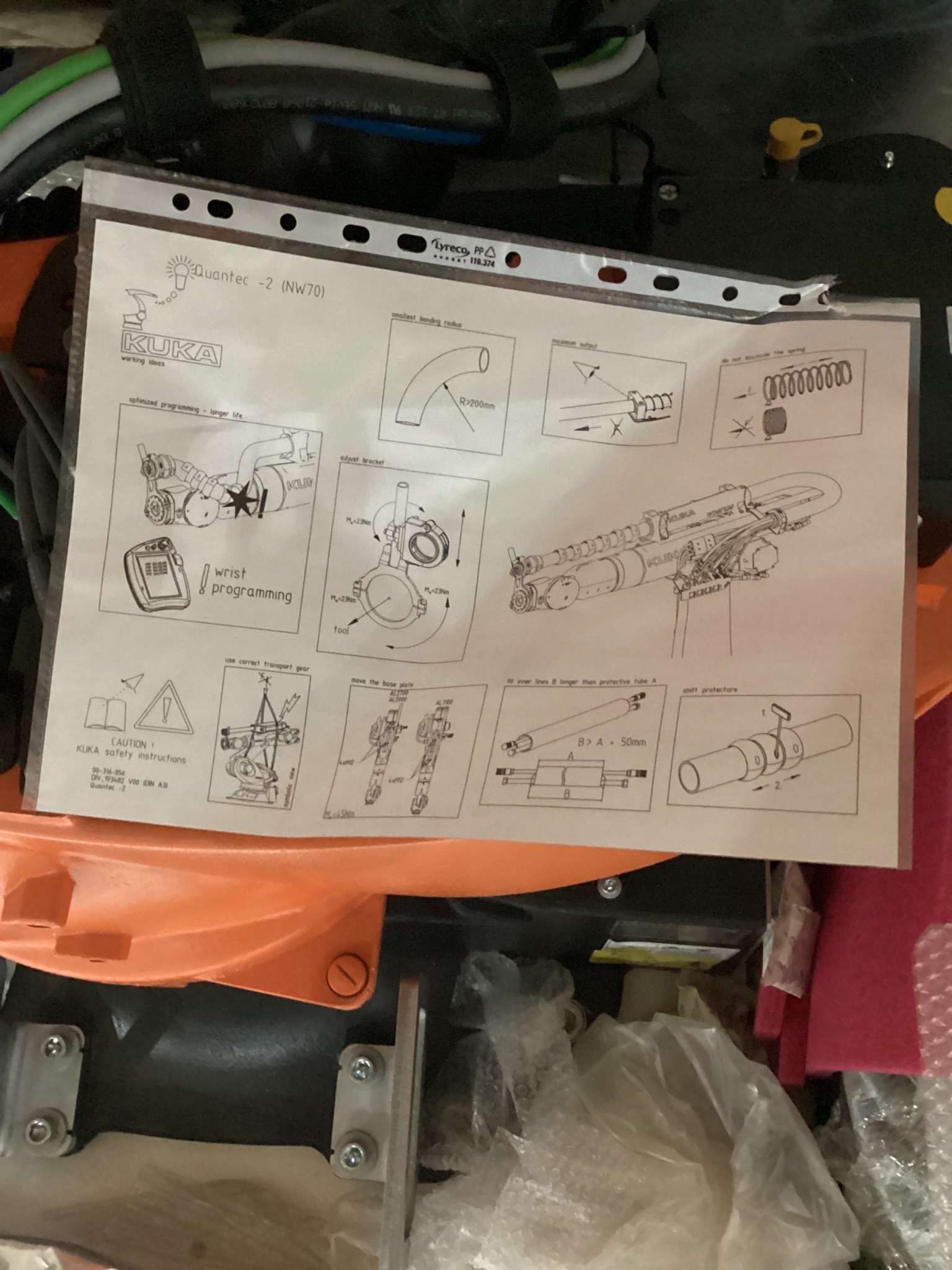 KUKA KR 210 R3100-2/FLR Robot Complete w/ KR C4 NA Controller NEW 6