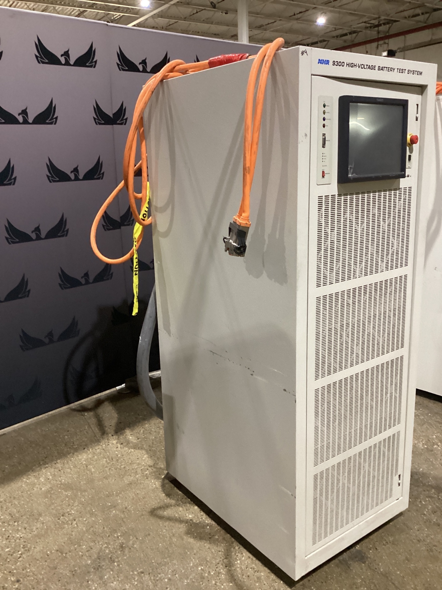 NHR 9300 High Voltage Battery Tester 100kW 15" Touch Panel (DAMAGED) USED 2