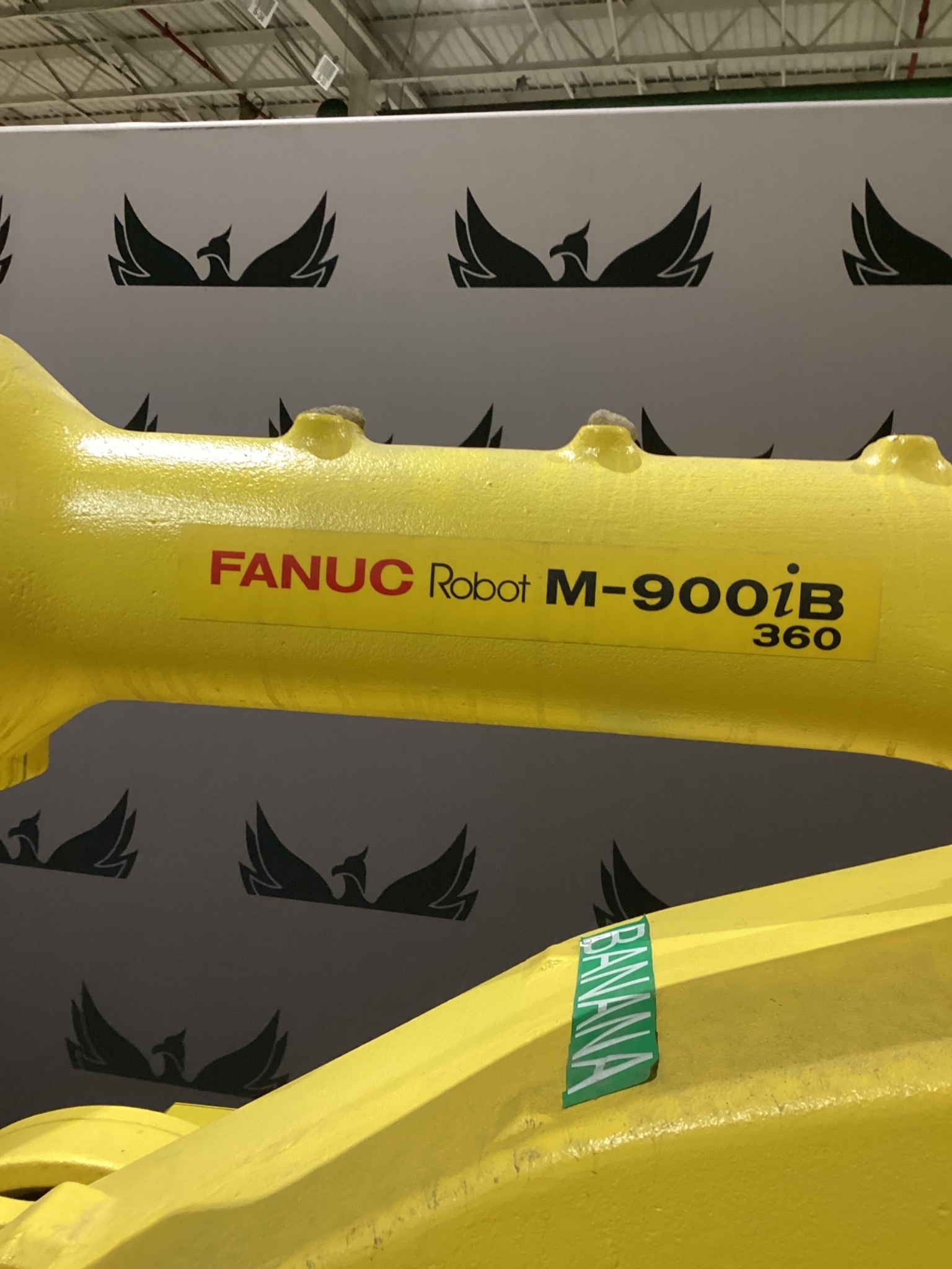 FANUC M-900iB/360 6-AXIS HEAVY PAYLOAD ROBOT W/ R-30iB CONTROLLER USED 1