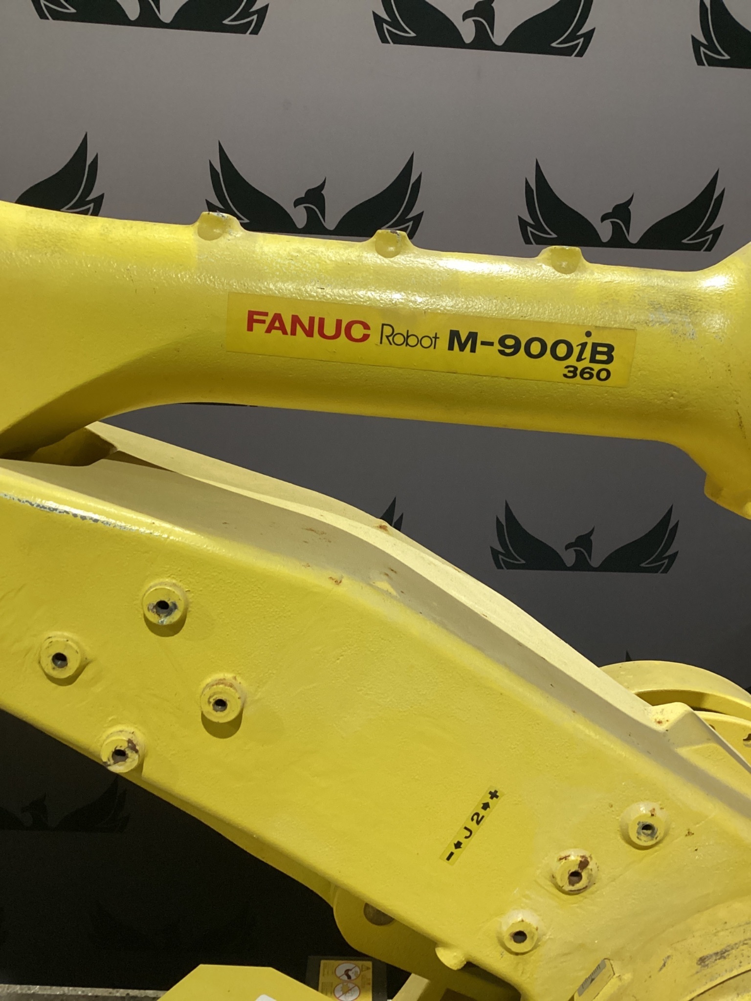 FANUC M-900iB/360 6-AXIS HEAVY PAYLOAD ROBOT W/ R-30iB CONTROLLER USED 1