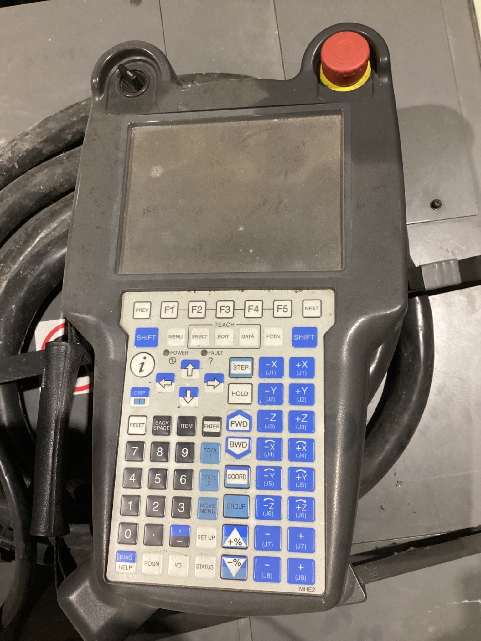FANUC M-900iB/360 6-AXIS HEAVY PAYLOAD ROBOT W/ R-30iB CONTROLLER USED 8