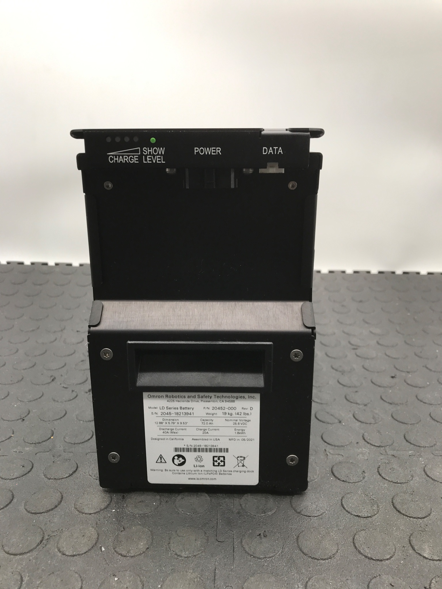 OMRON 20452‑000 LD-Series AMR Battery USED 0