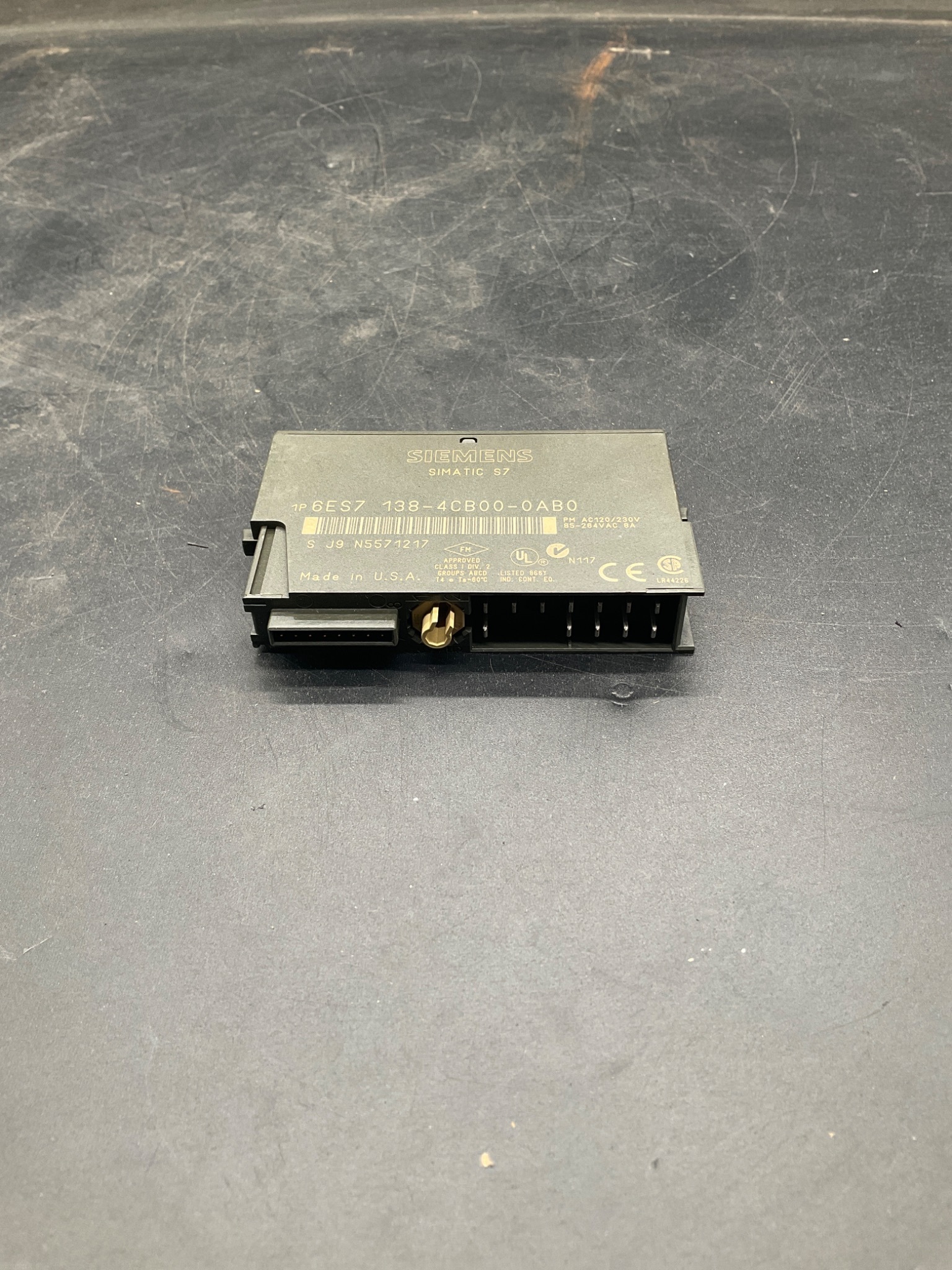 SIEMENS 6ES7 138‑4CB00‑0AB0 SIMATIC S7 Power Module USED 4