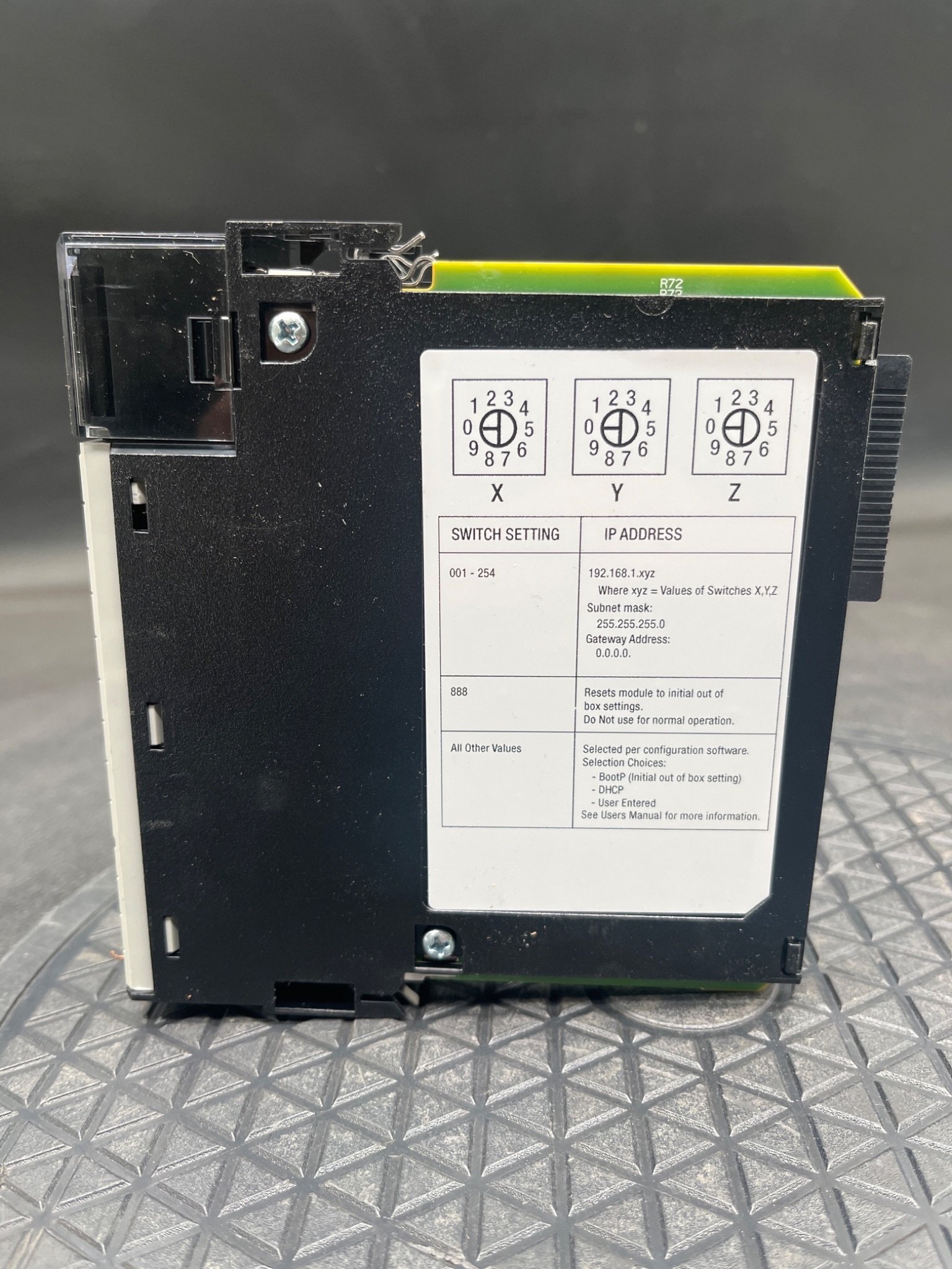 ALLEN‑BRADLEY 1756‑EN2T/C ControlLogix EtherNet/IP Module USED 3