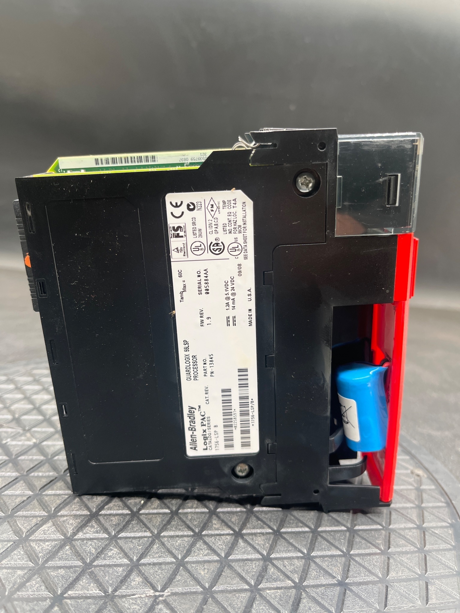 ALLEN‑BRADLEY 1756‑LSP/B GuardLogix 55LSP Safety Partner Module USED 2