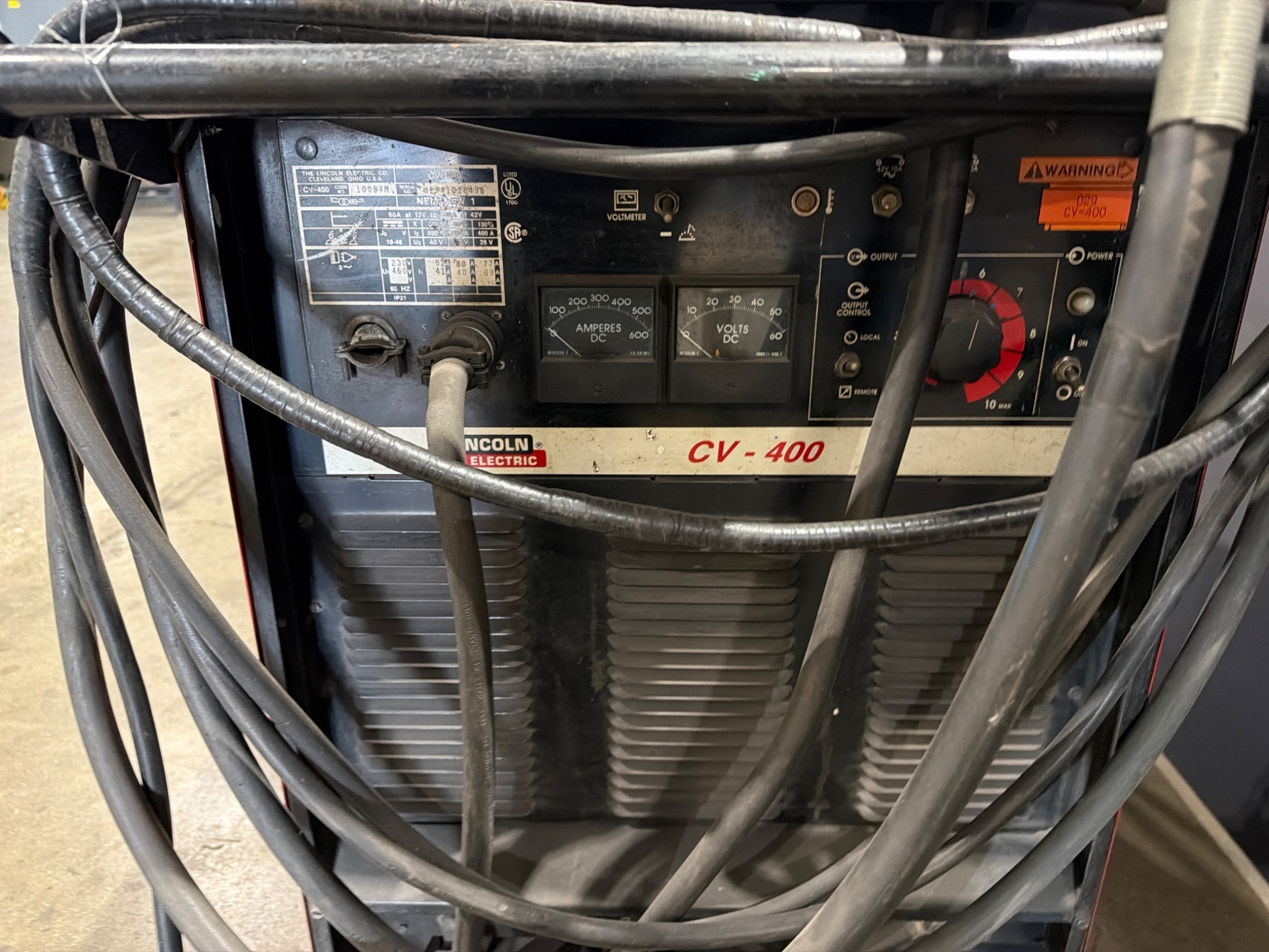 LINCOLN ELECTRIC CV‑400 Constant Voltage Welding Power Source USED 5