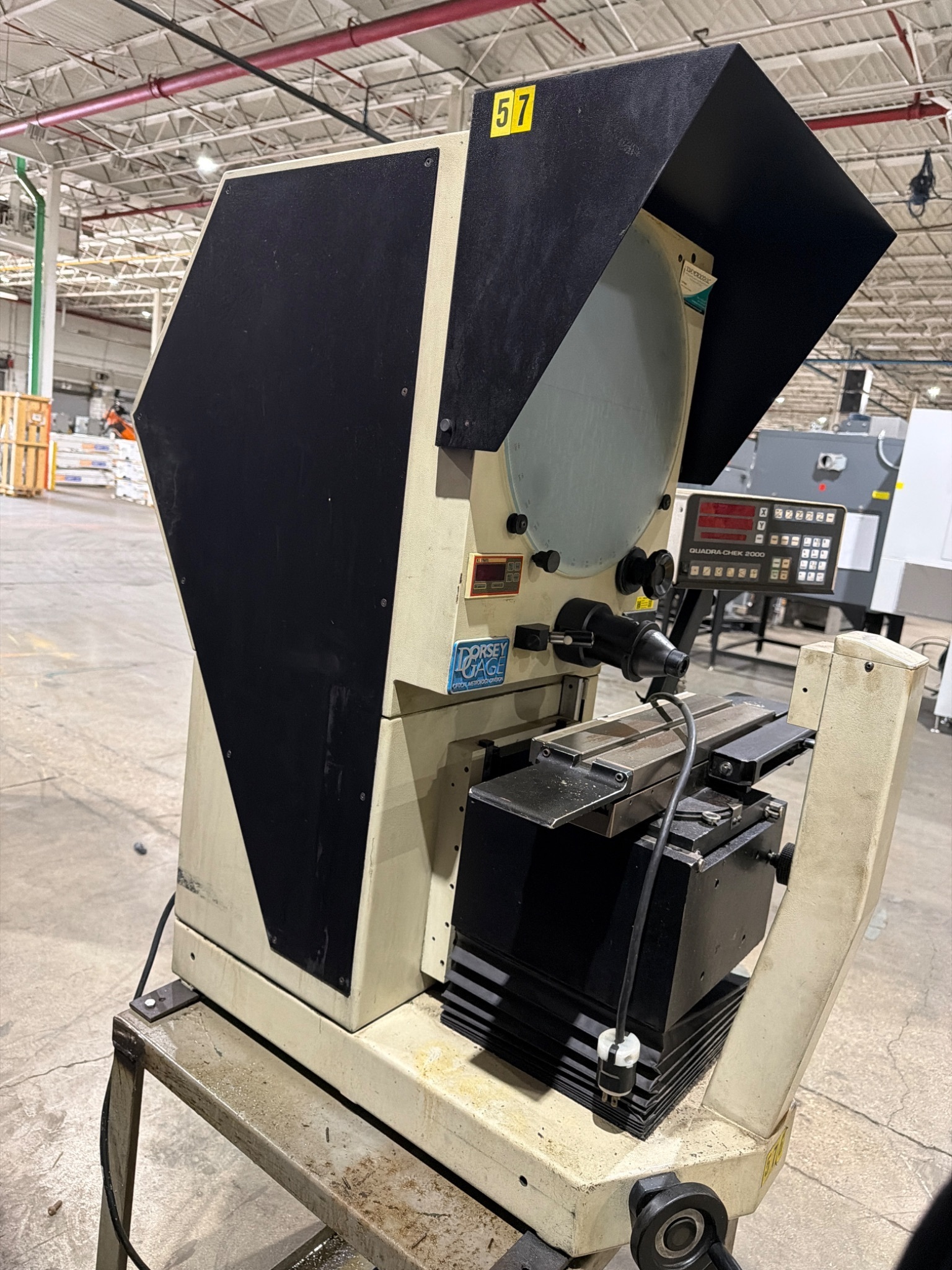 DORSEY METROLOGY 16H Optical Comparator USED 2