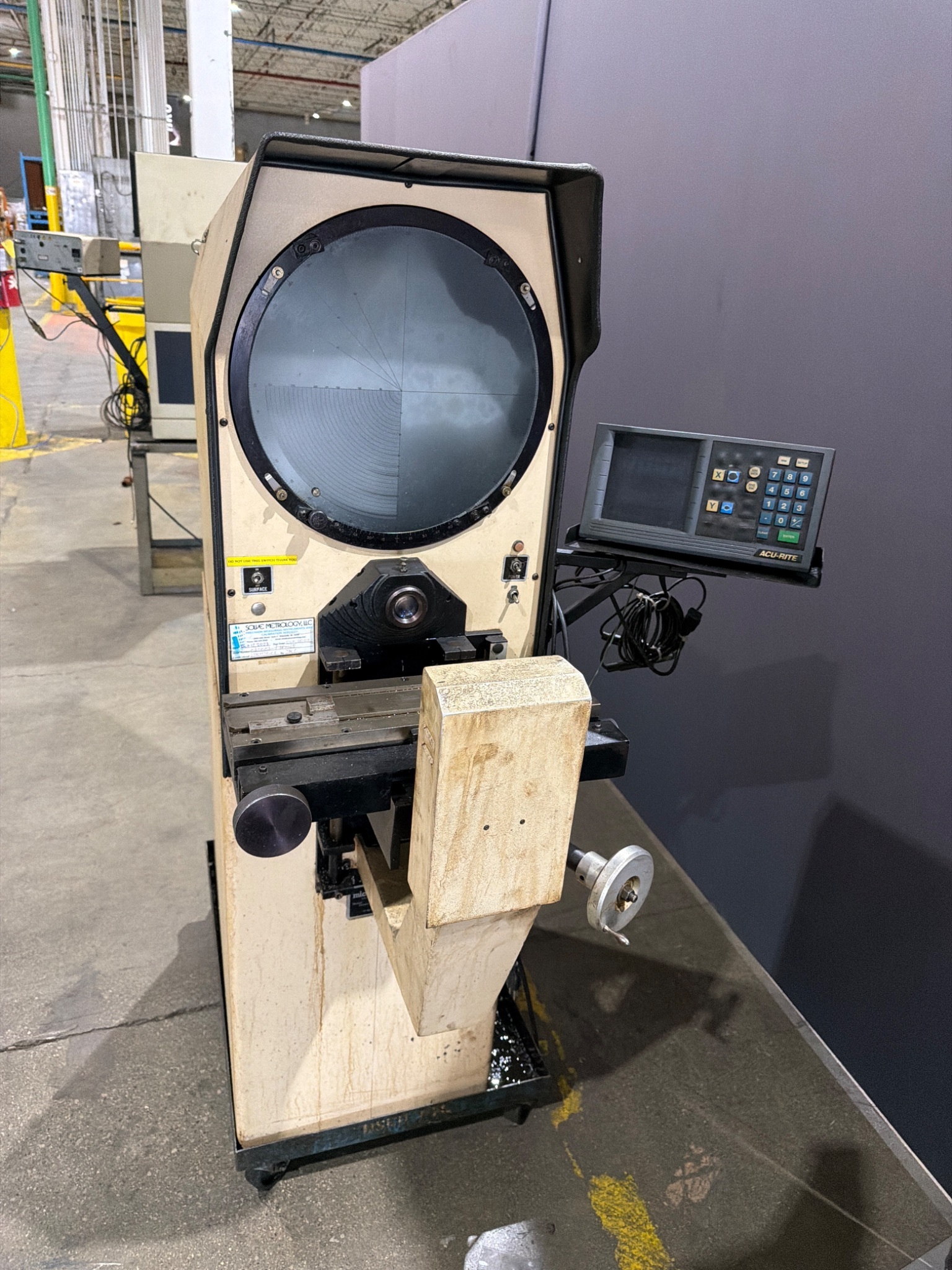 MICRO‑VU H14 Optical Comparator USED 0